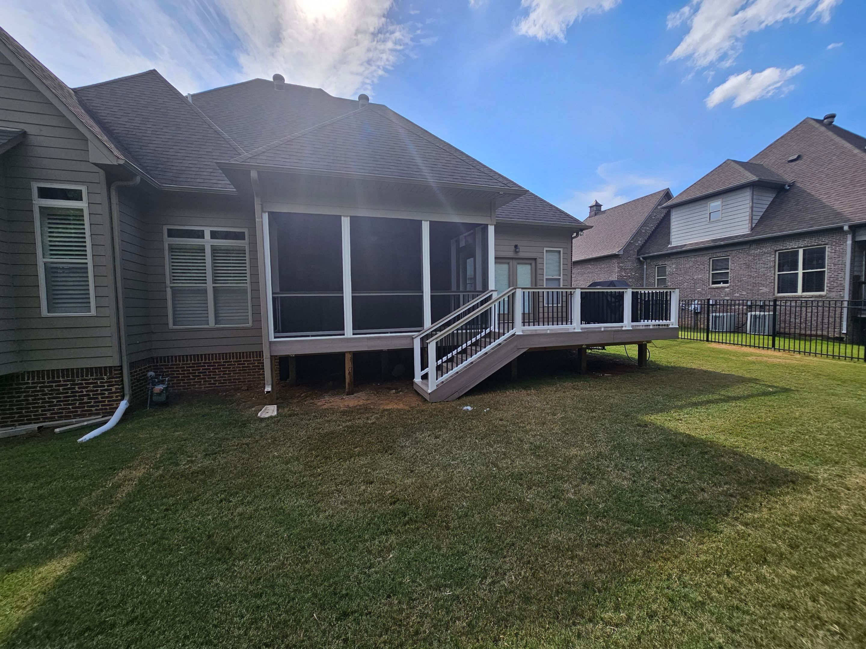 Tiffany Estates - Composite Deck Installation  by Pillar and Pine