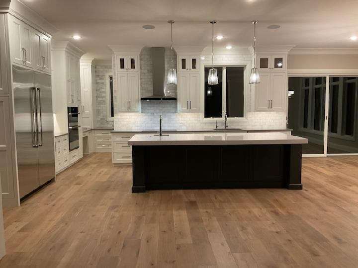 New Kitchen using Shiloh Cabinetry by Kitchen Works LLC