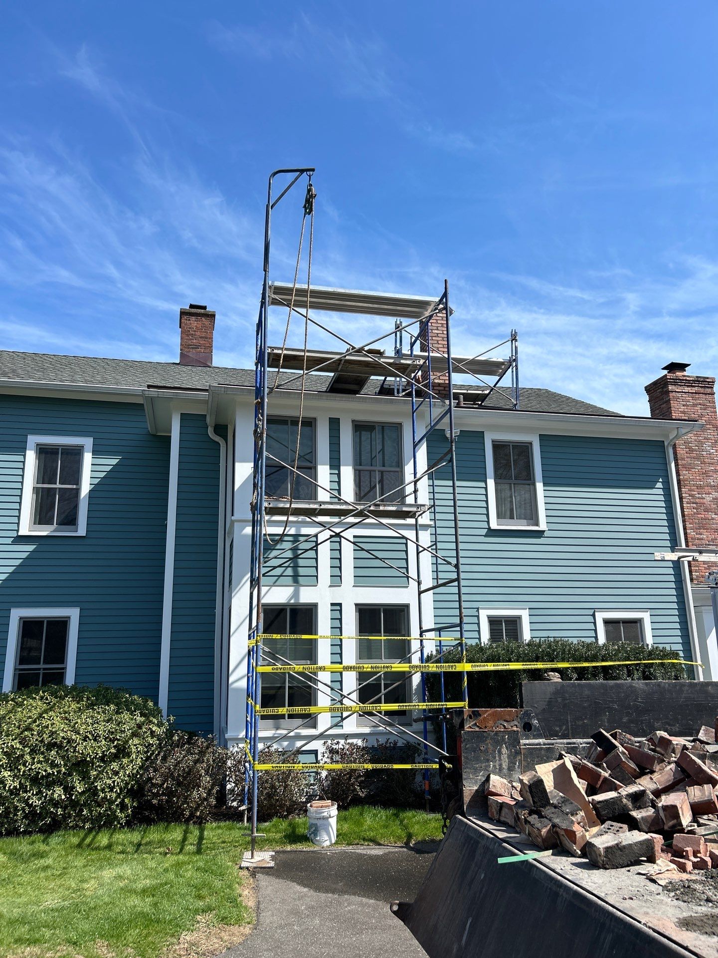 Gas Fireplace and Insert  by Neighborhood Chimney Services 