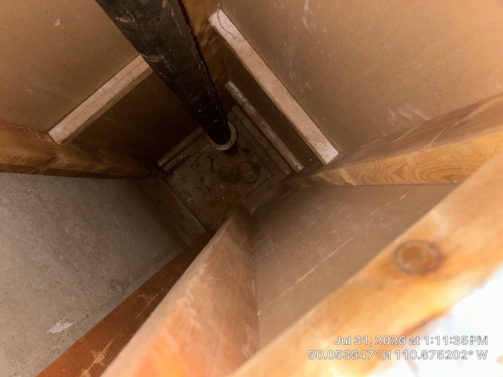 Cast Iron Drain Line Repair and Plumbing Access in Medicine Hat by Septic Medic Inc.