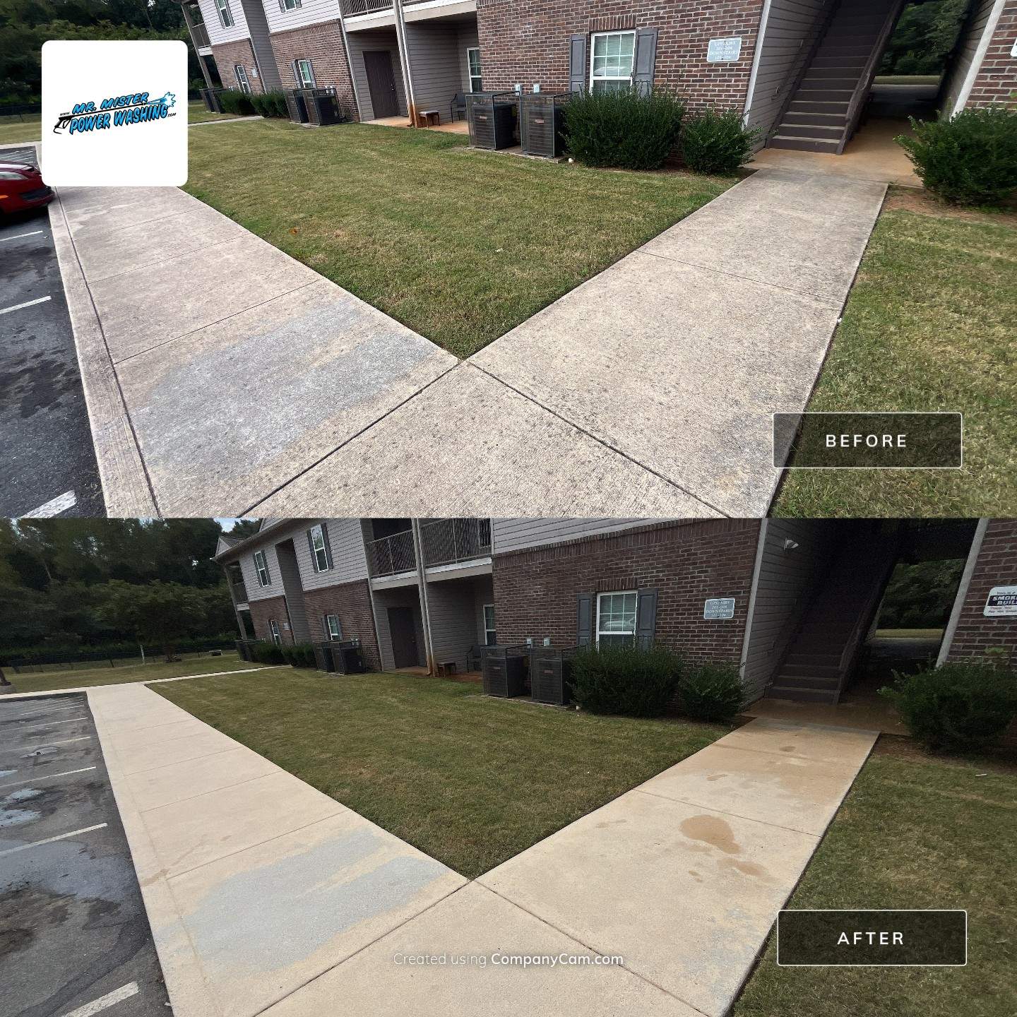 Legacy Hill Apartment Complex by Mr. Mister Power Washing