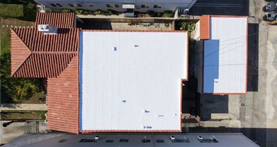 Beverly Hills Flat Roof Coating and Terracotta Tile Reset