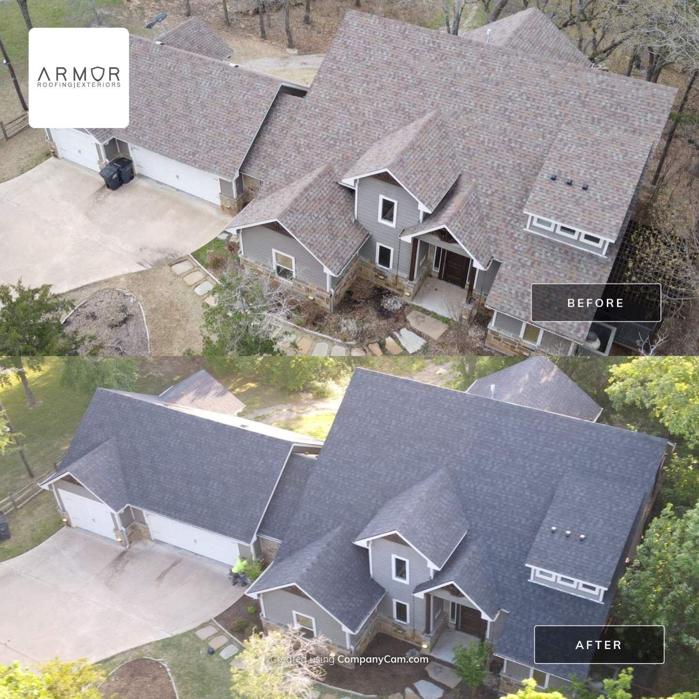 Project in Pottsboro by Armor Roofing | Exteriors