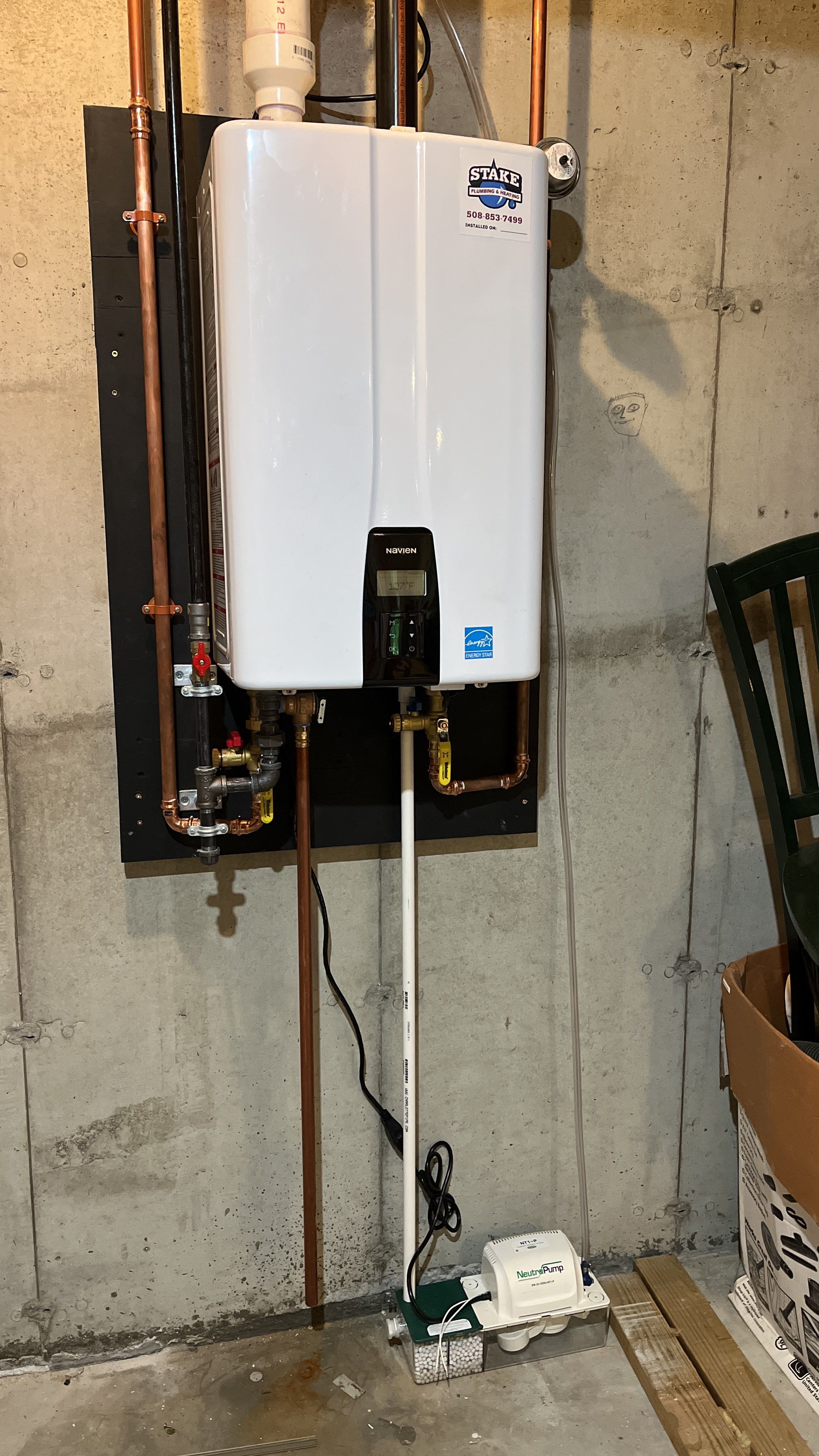 Navien NPE S2 by Stake Plumbing and Heating