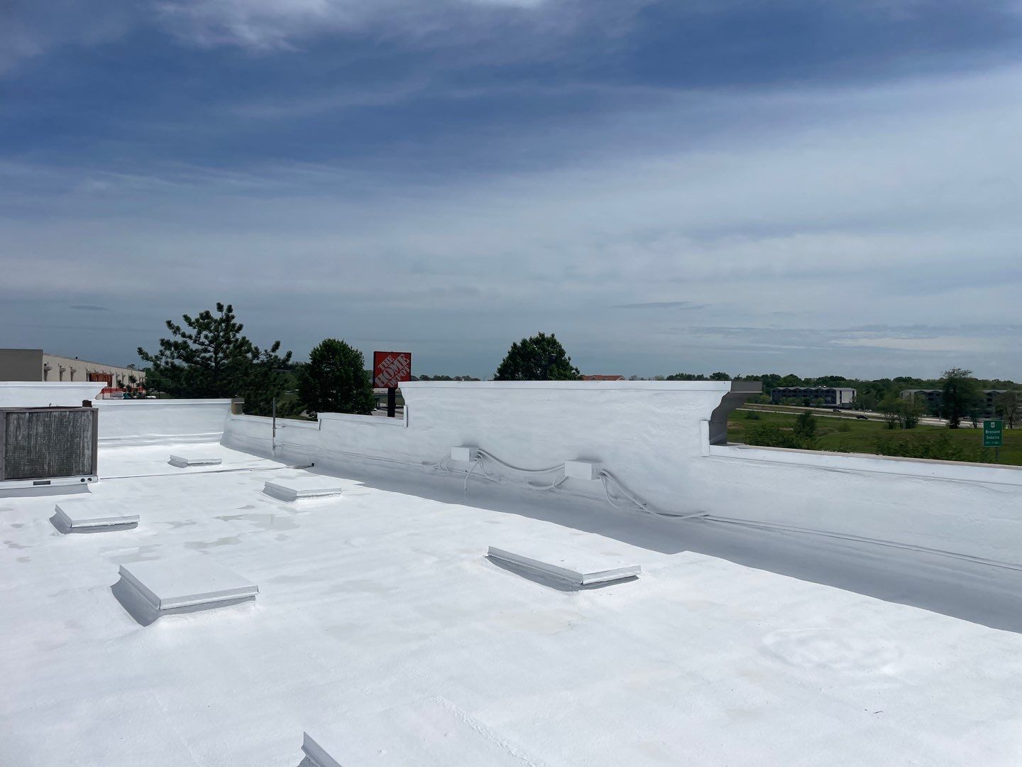 Commercial Spray Foam Install  by Titan Commercial & Residential Roofing 