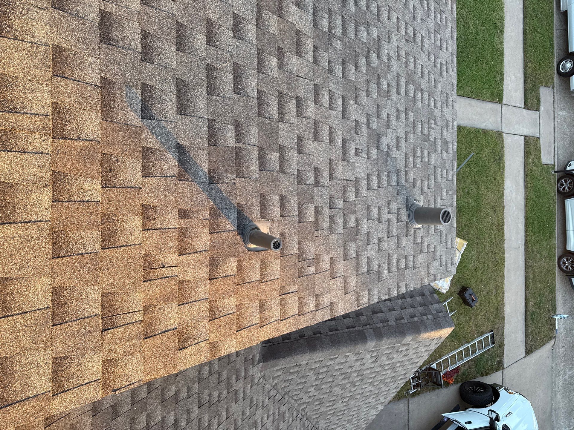 Residential Roof Replacement using GAF HDZ - Weathered Wood by Elite Roofing LLC