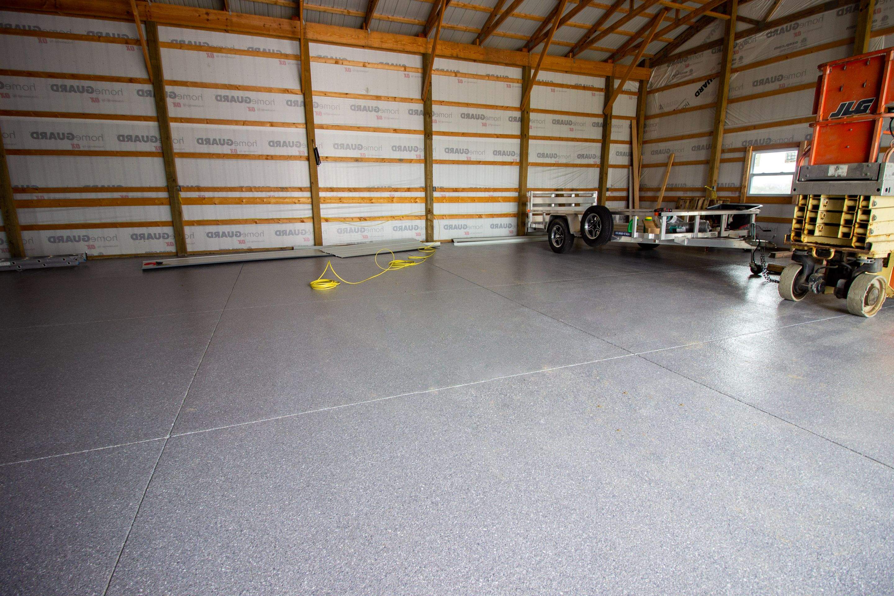 Garage, Barn and Patio Floor using Granite by Your1DayFloor.com