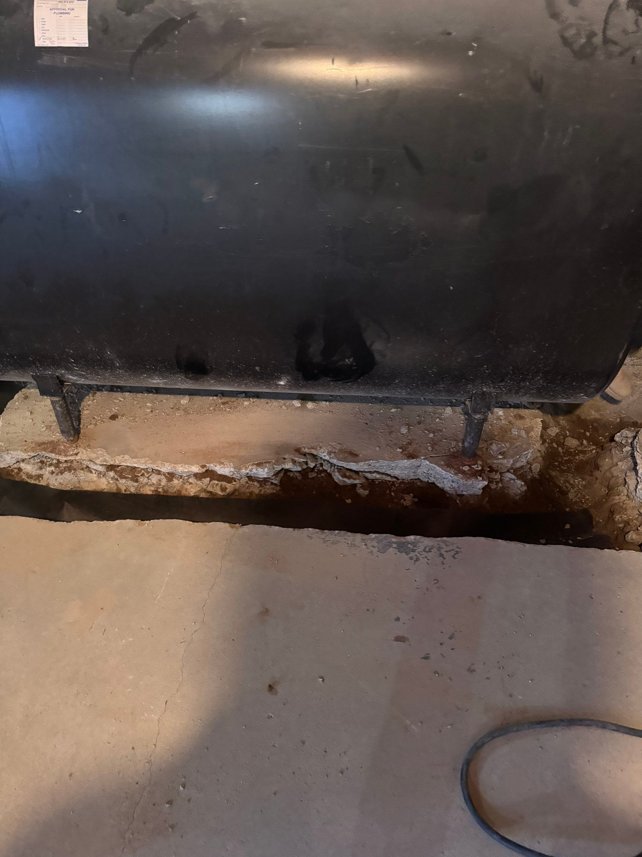 Interior French Drain Washington Township, NJ by Pure Service Pro, LLC 