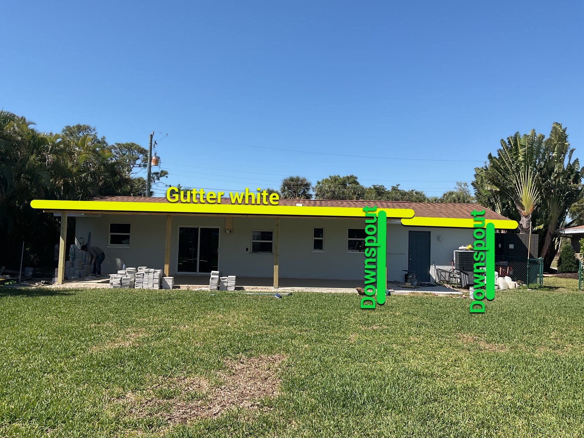 7-Inch K-Style Gutters Installed in Fort Myers FL by Gutter Professor by Gutter Professors