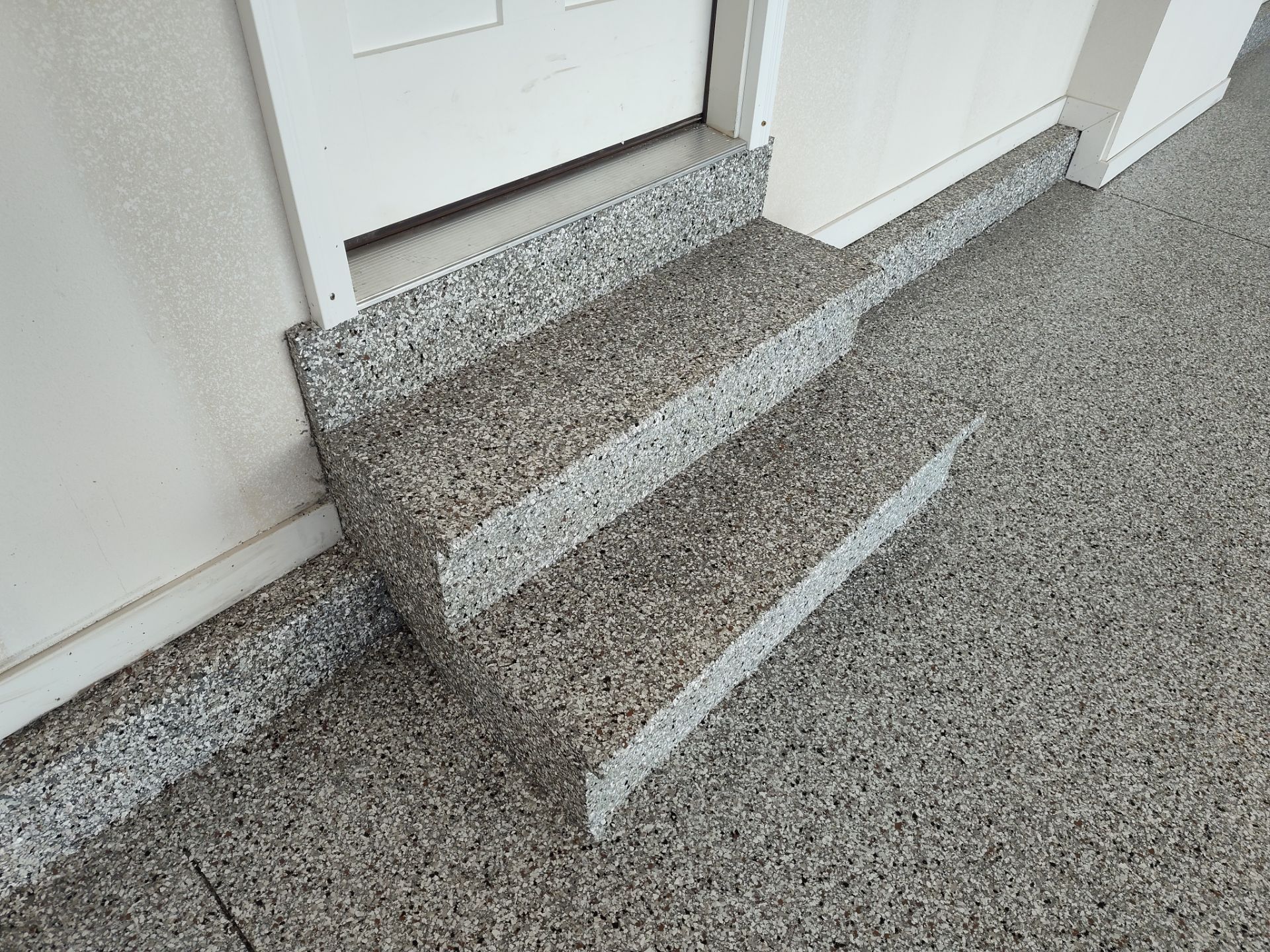 New Bondurant Garage Floor Coating by Revival Concrete Coatings, LLC