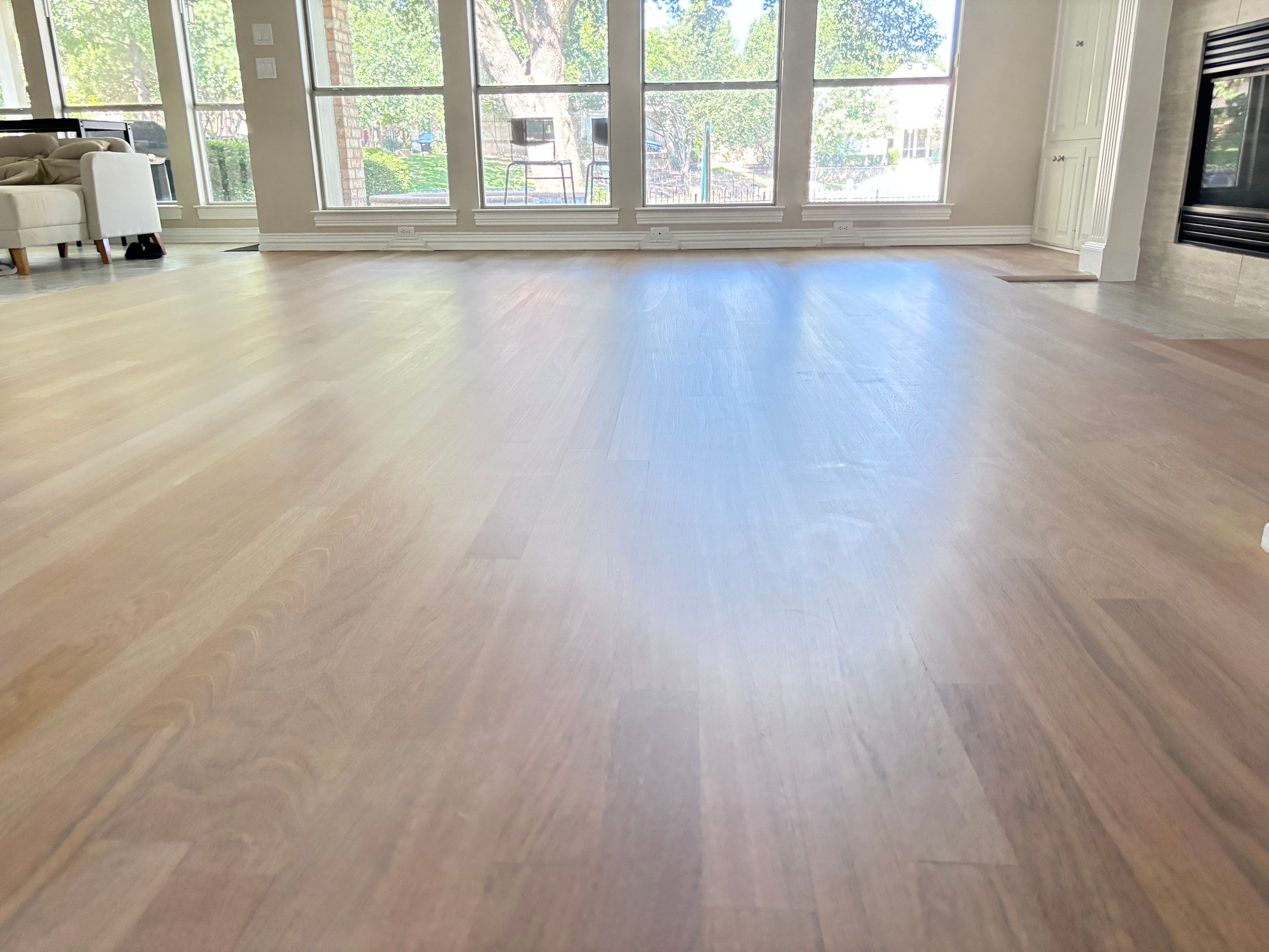 From Traditional Dark to Heavenly White by Bernard Hardwood Floors