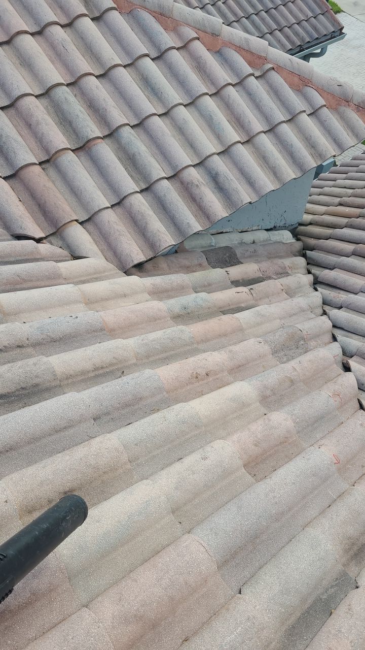 Concrete Tile Roof Repair using Concrete Roof Tile by Aastro Roofing
