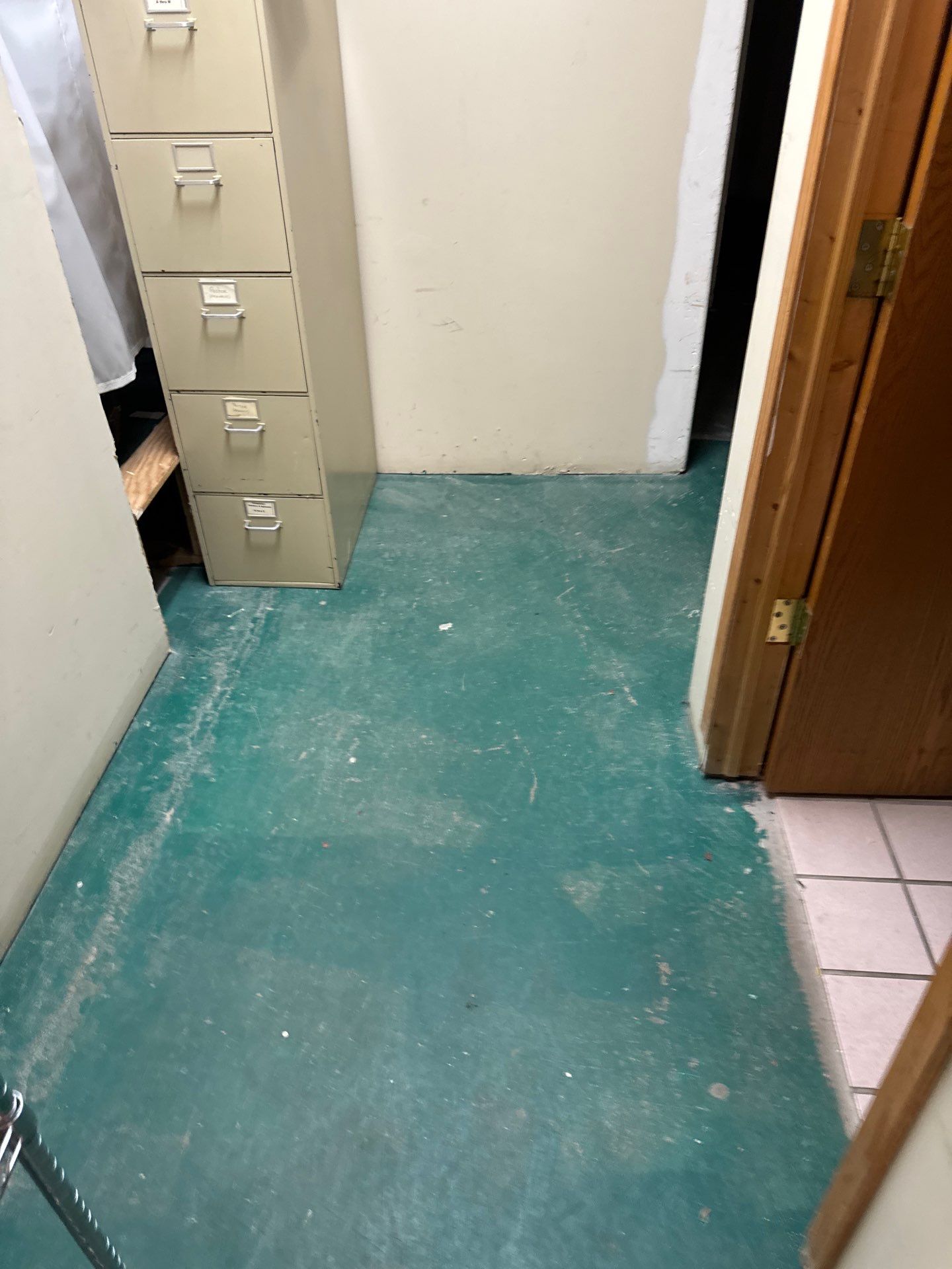Exterior color change and Epoxy floor. by Gordon Painting