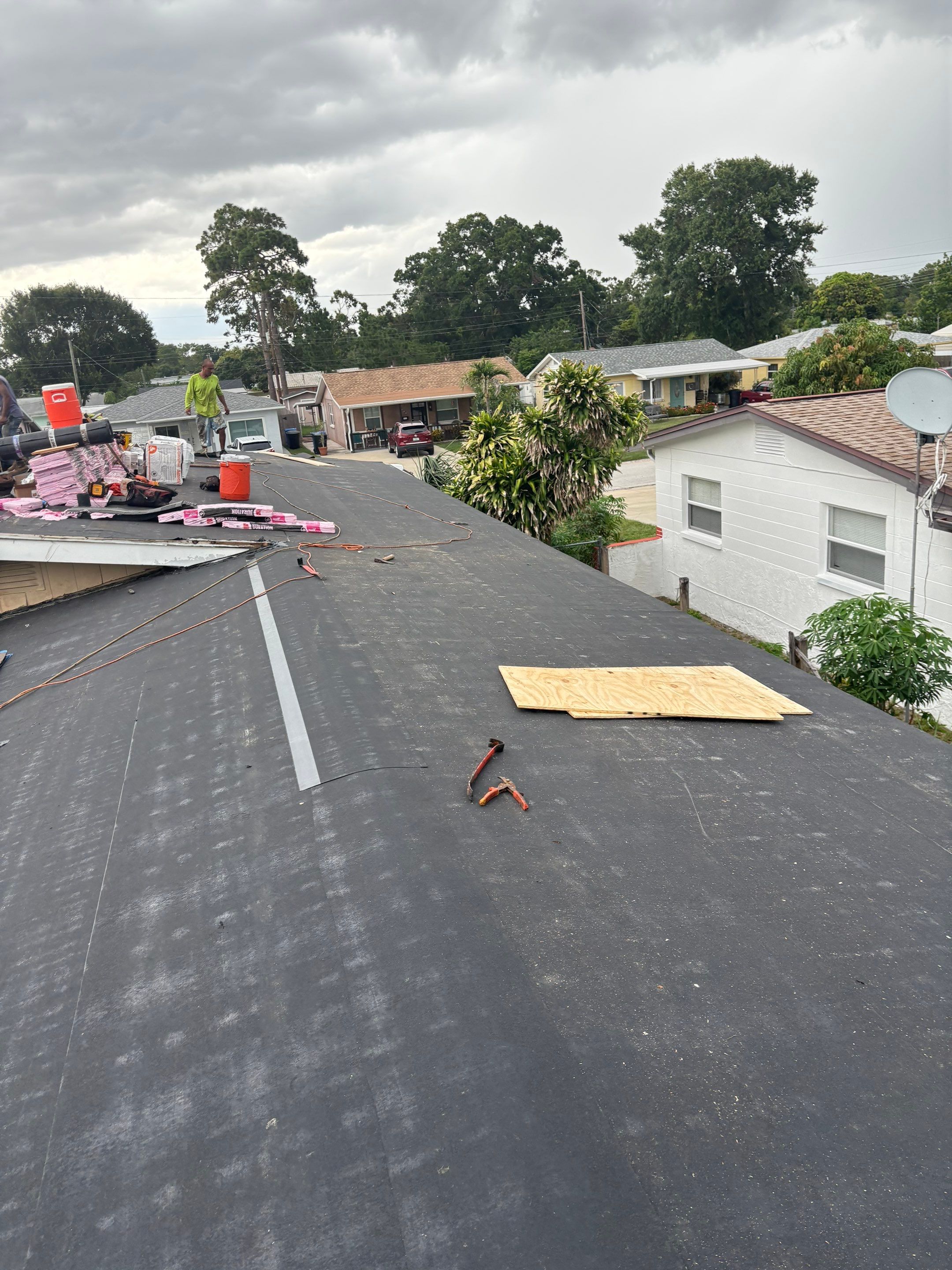 Project in St. Petersburg 33713 by Mitchell Roofing Company LLC 