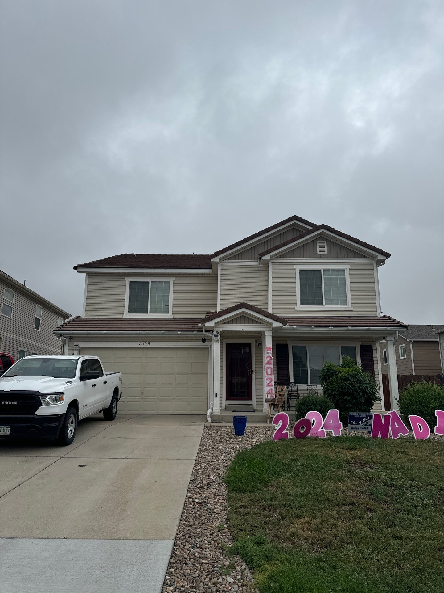 Storm Related Insurance Claim by Alpine: Roofing, Stucco, Windows, and Doors