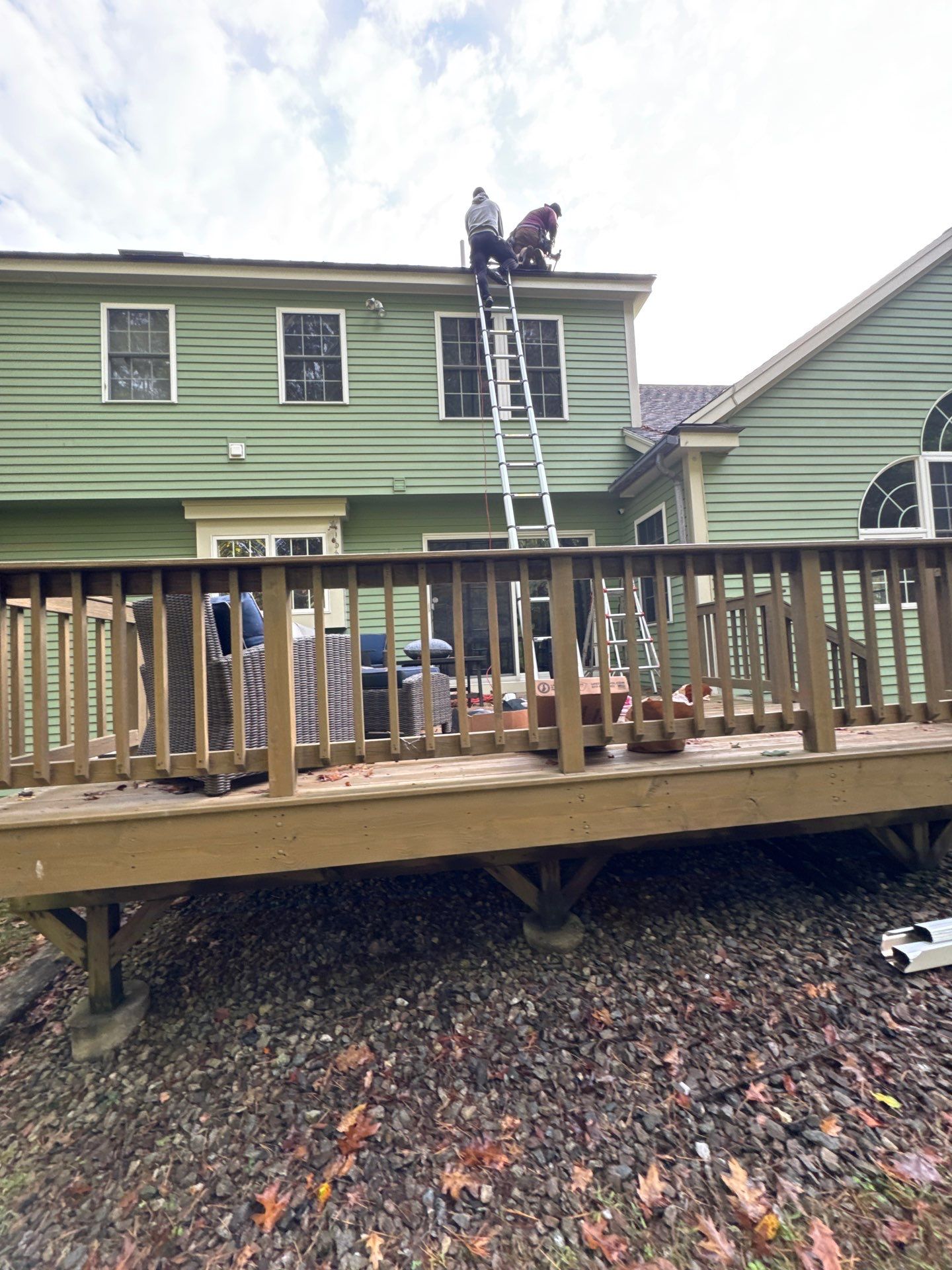 Pipe Boot Leak Repair & Gutter Replacement | Littleton, MA by Mighty Dog Roofing of Greater Middlesex County