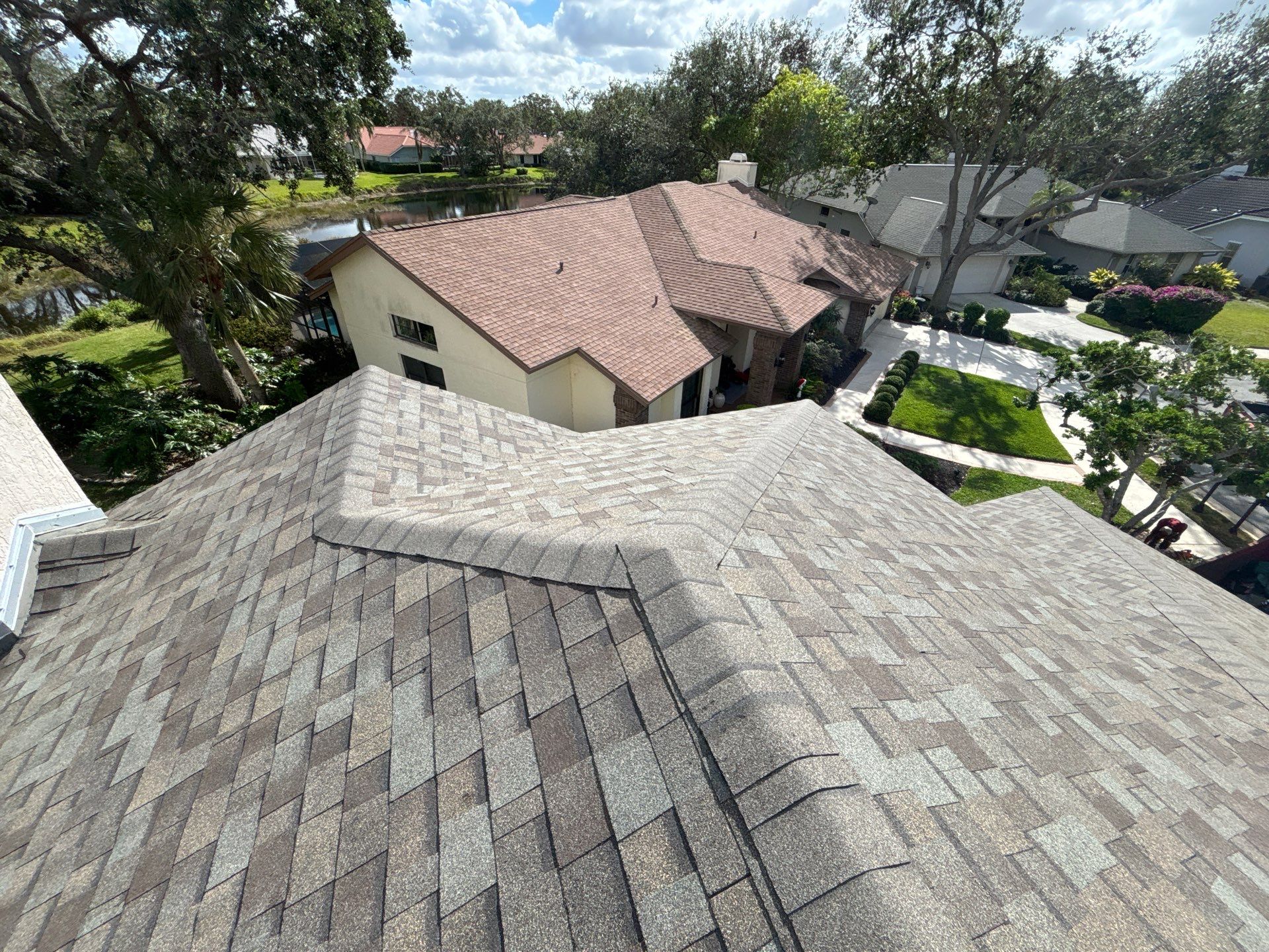 Project in Sarasota by Duque Roofing