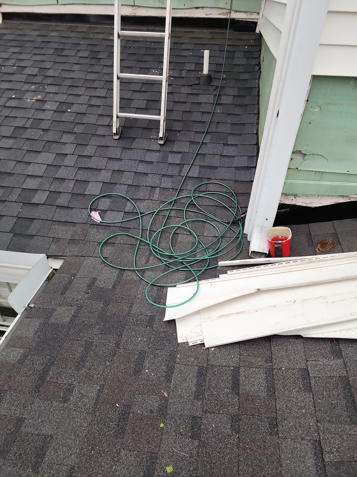 Residential Roofing Repair using Owens Corning Oakridge- Driftwood by Indigo State Roofing
