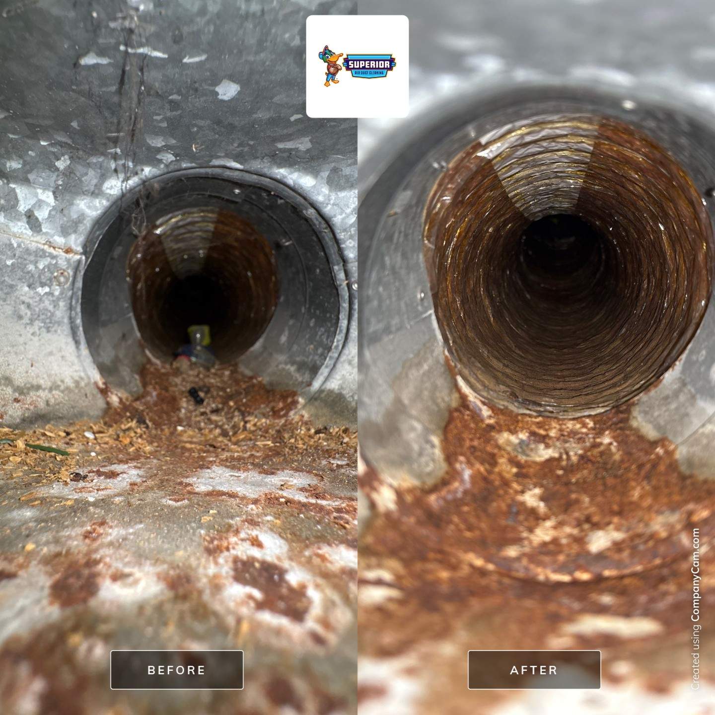 Air Duct Cleaning With a Vacuum Truck in Struthers, OH by Superior Air Duct Cleaning