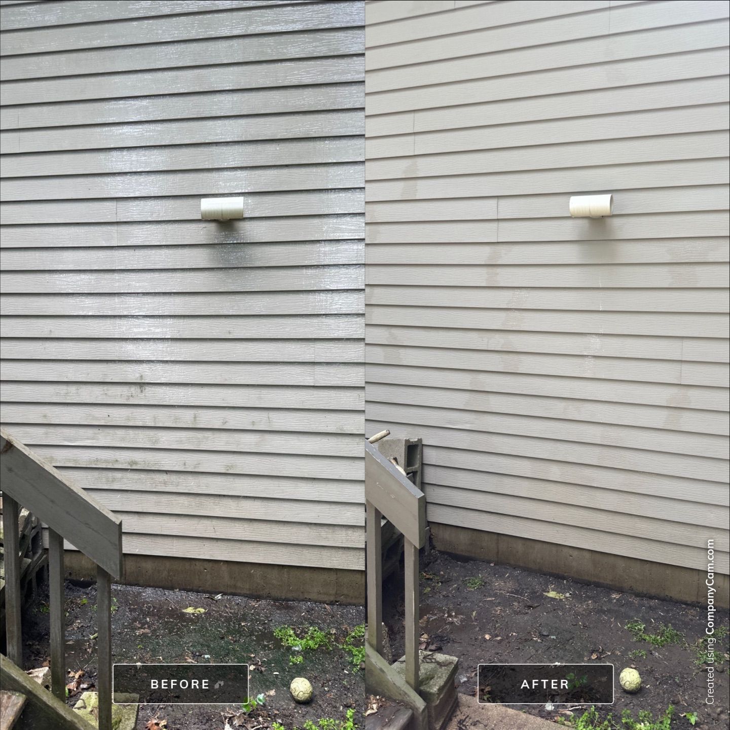 Project in Salem Lakes by Simmons Power & Soft Washing