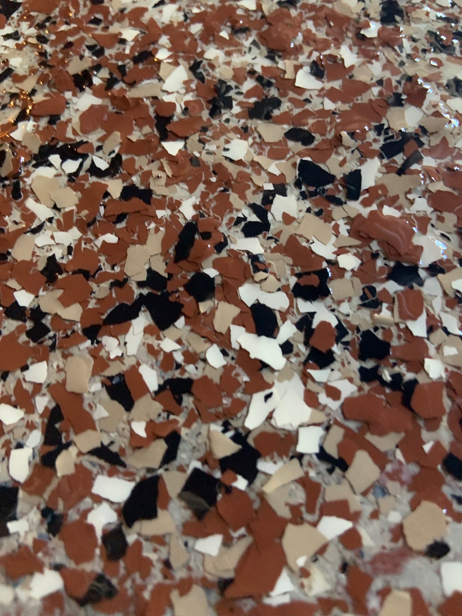Countertop Transformation using Galaxy Colorway by Croc Coatings, LLC