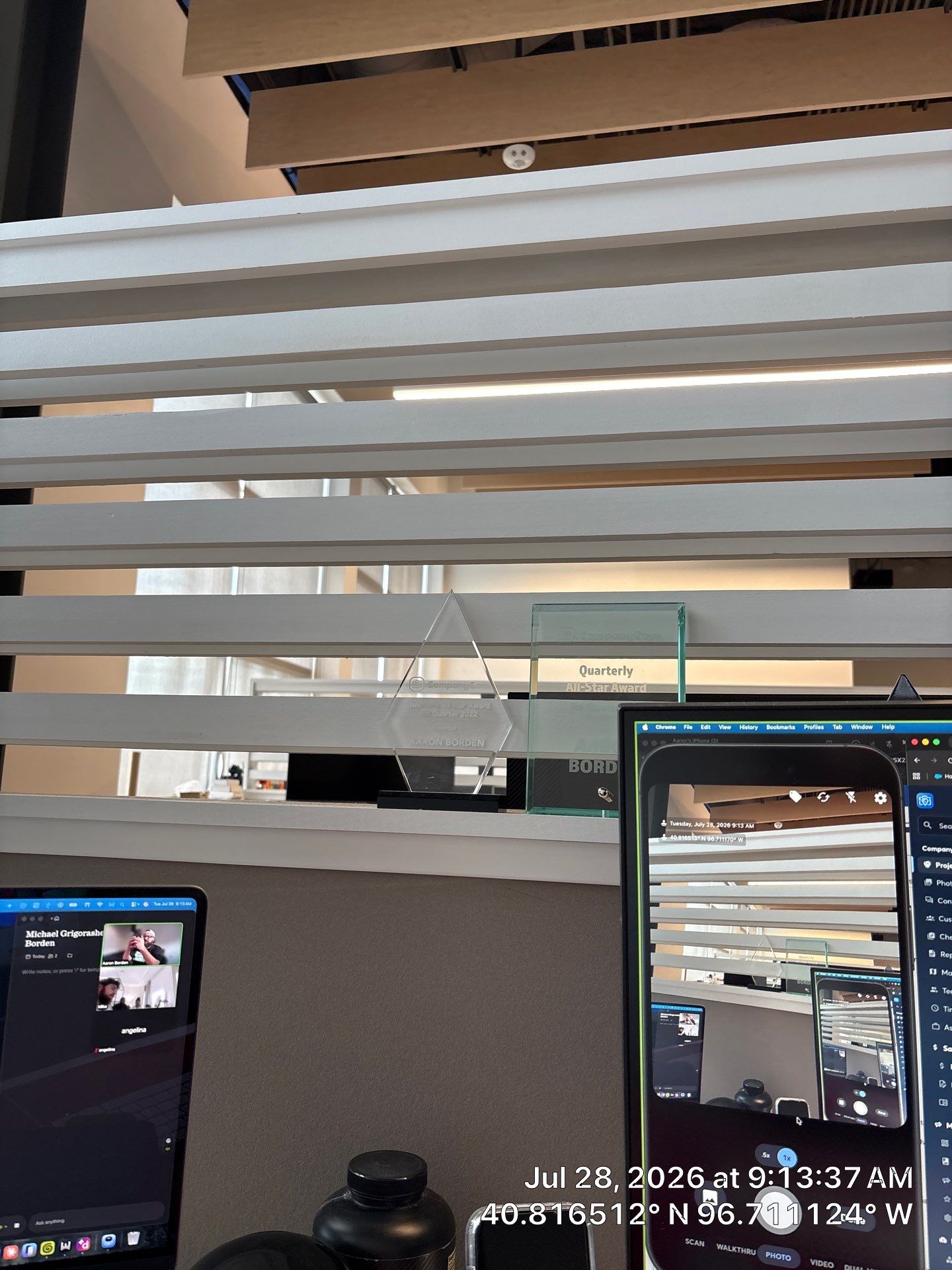 Commercial Office Interior Renovation with Carpet Tile and Partitions in Lincoln by CompanyCam Sales Demo