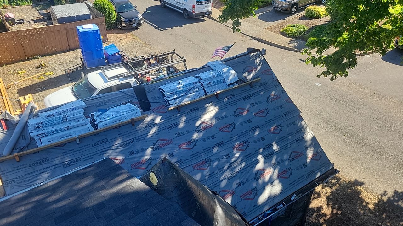 Residential Roofing Installation using IKO Dynasty by Orezona Building & Roofing Company, Inc.
