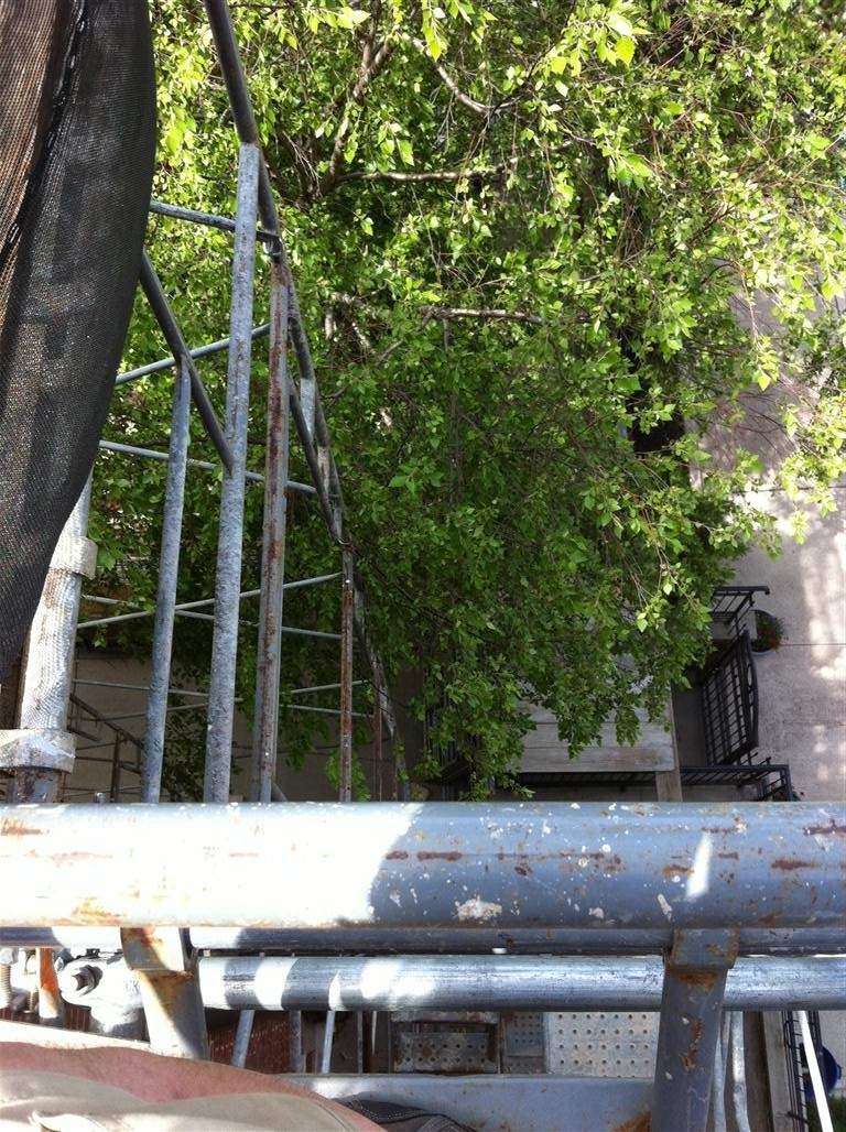 Historic Building ROOF REPLACEMNT with GAF TruSlate  on steep slop and Versico 60mil TPO on flat roof by Gorilla Exteriors Contracting, LLC