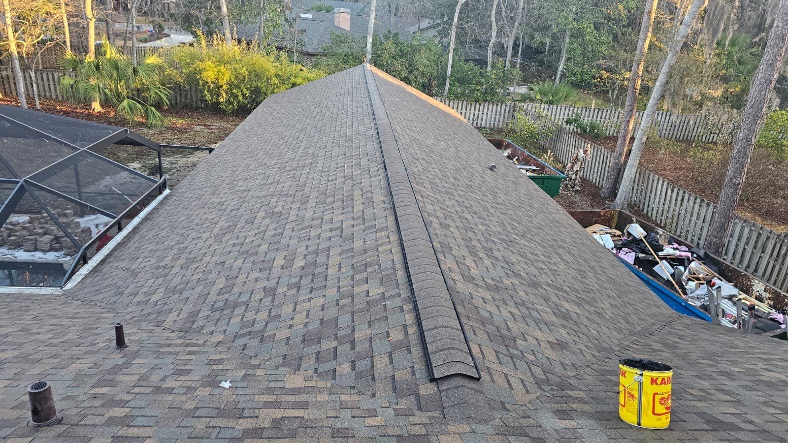 Reroof plus new addition in Gainesville, FL by Brehm Roofing