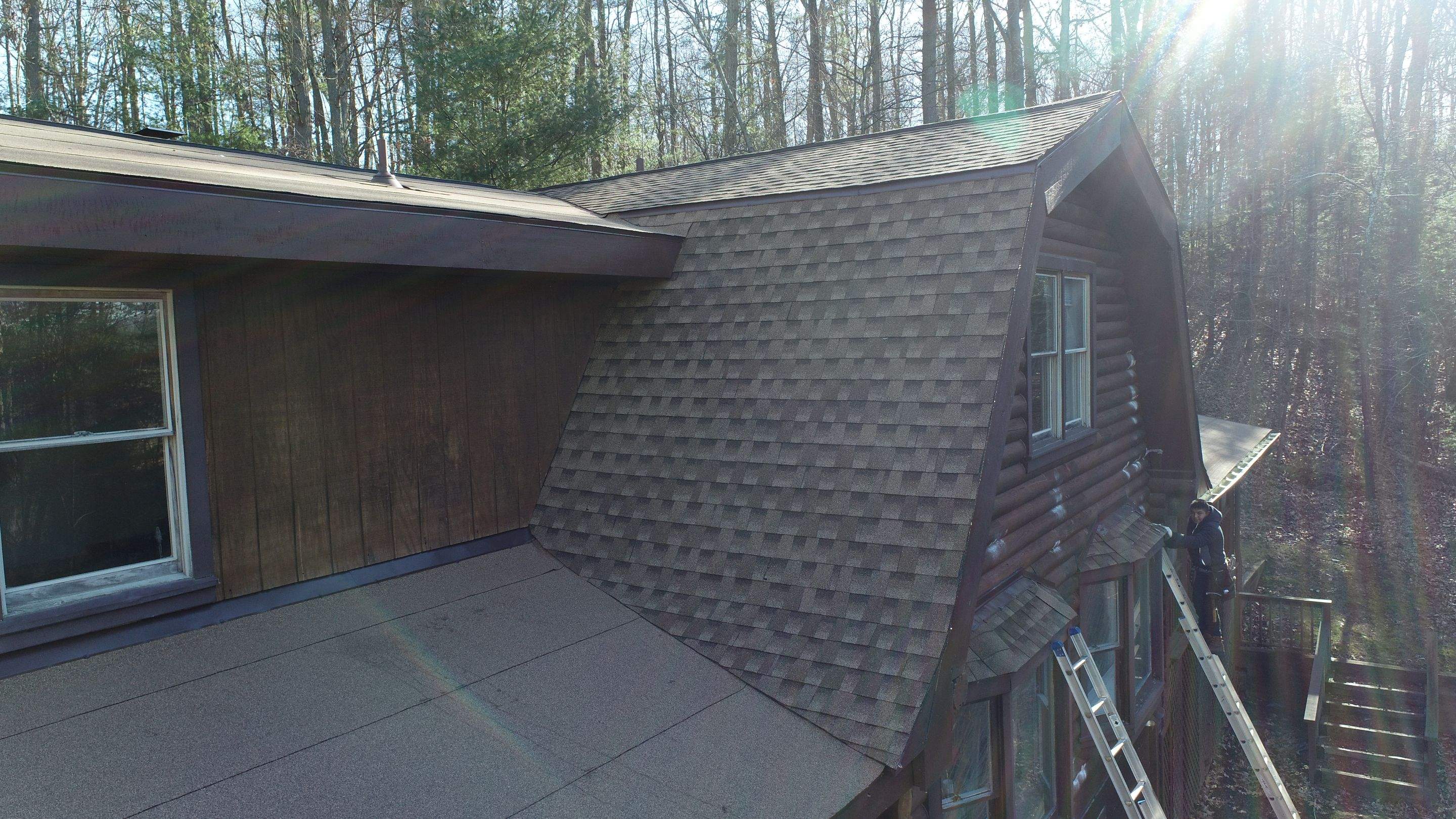 Log Cabin Roof Replacement/Repair in Westminster, MD by American Home Contractors