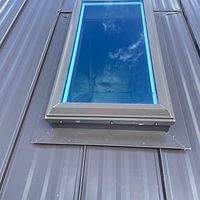 24ga 1" Nail-Strip Dark Bronze  by Total Roofing System The Metal Roof Experts