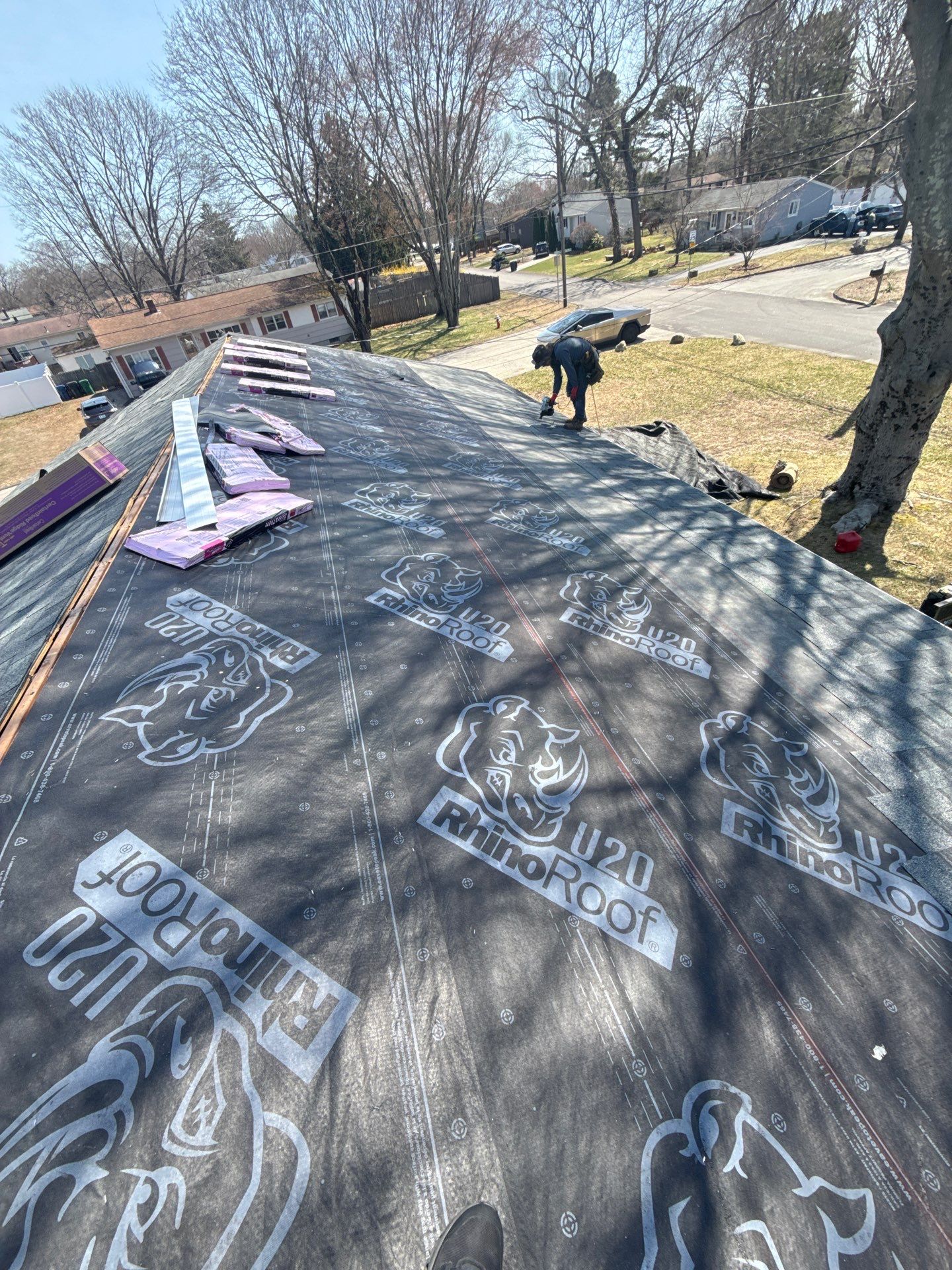 Full Roof Replacement in Warwick, RI – Owens Corning Duration, Estate Gray by JOHNNYS PRO