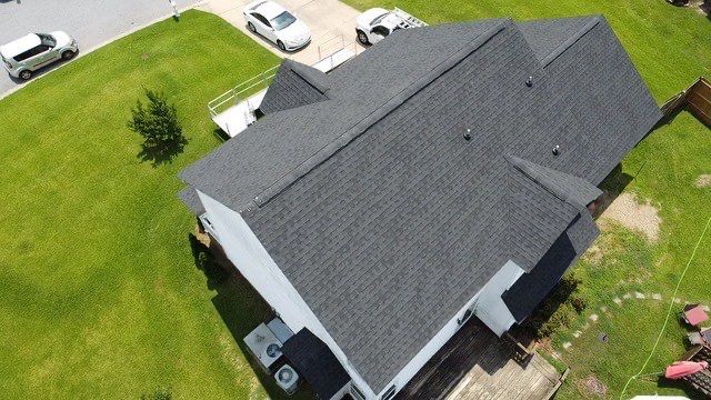 GAF HDZ Charcoal by Skybird Roofing