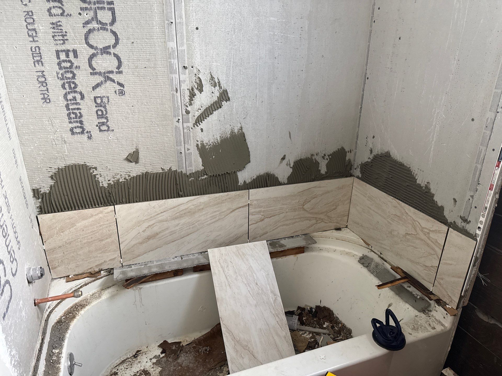 Interior Renovation in Progress at a Multi-Story New Haven Home by Diamond Image LLC