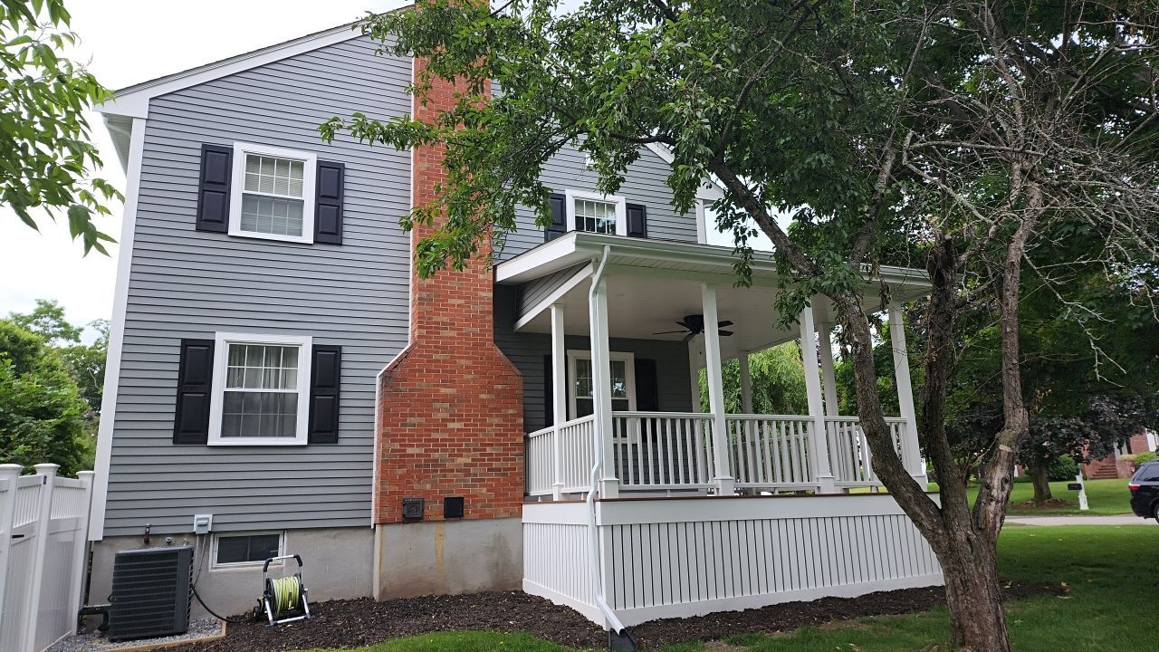 Siding Installation using James Hardie by UBrothers Construction