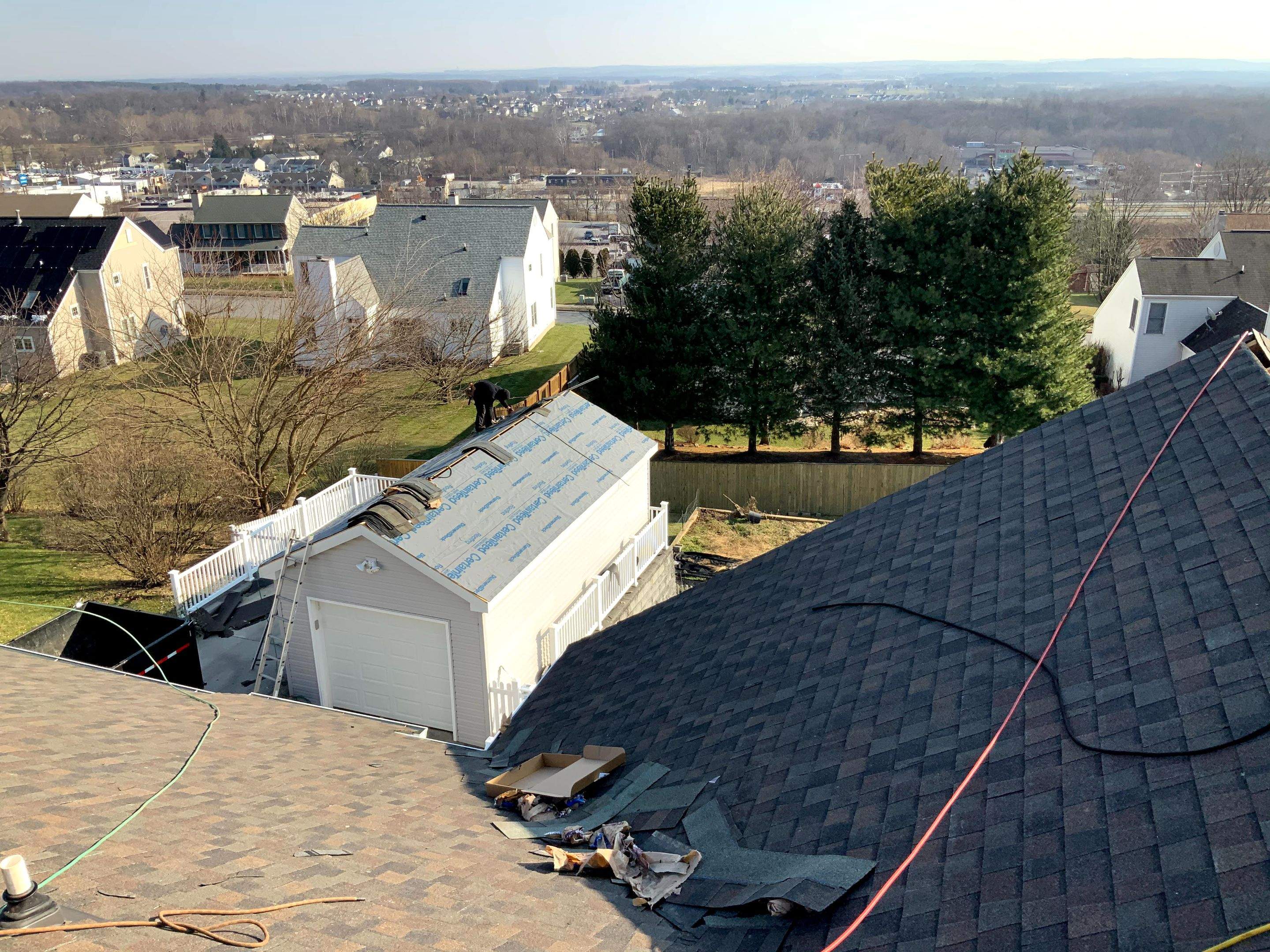 Residential Roofing Installation using CertainTeed Shingles by Alpha Design Services