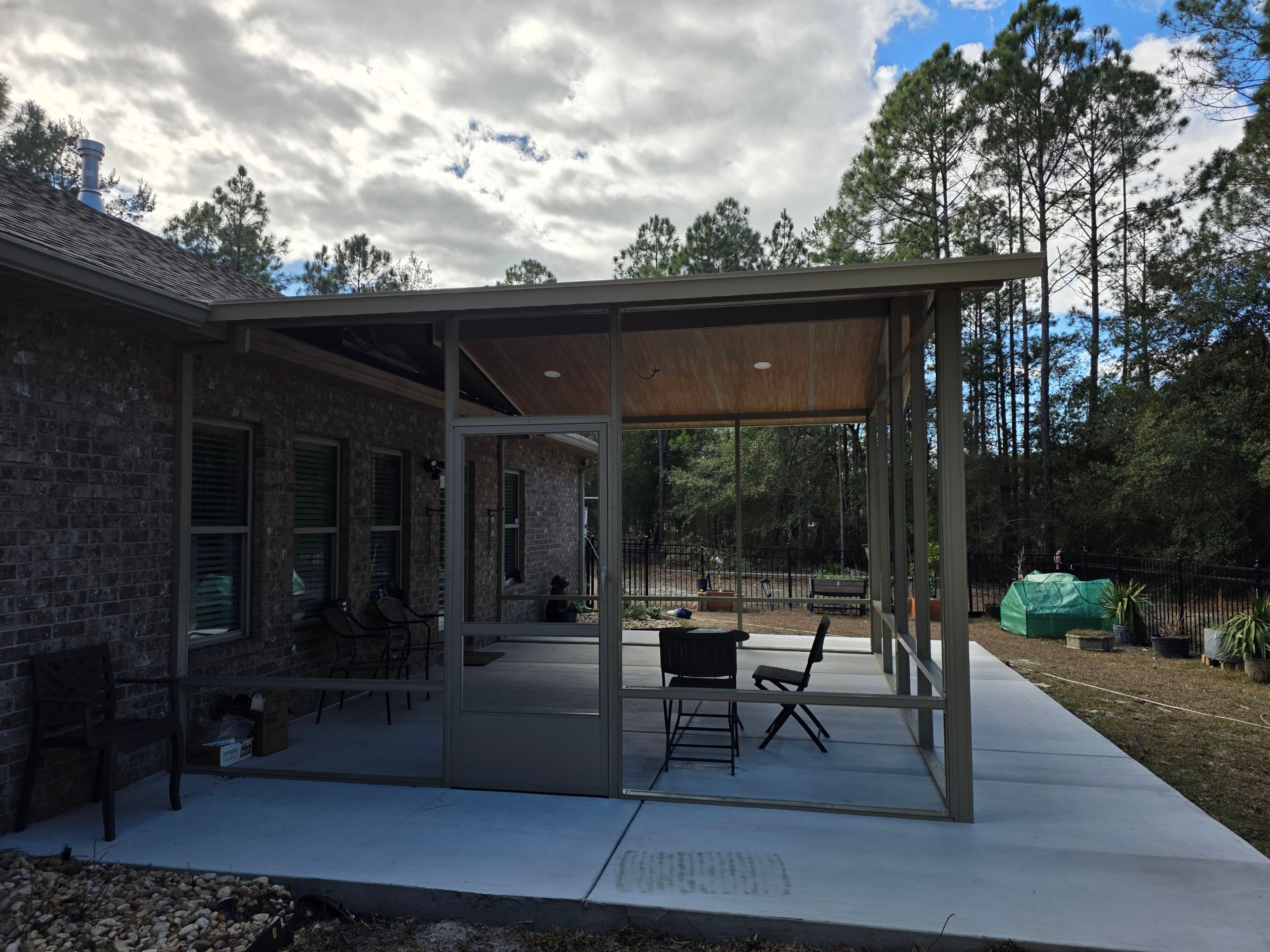 Steelwood Cathedral Screen Room by Titan Sunrooms
