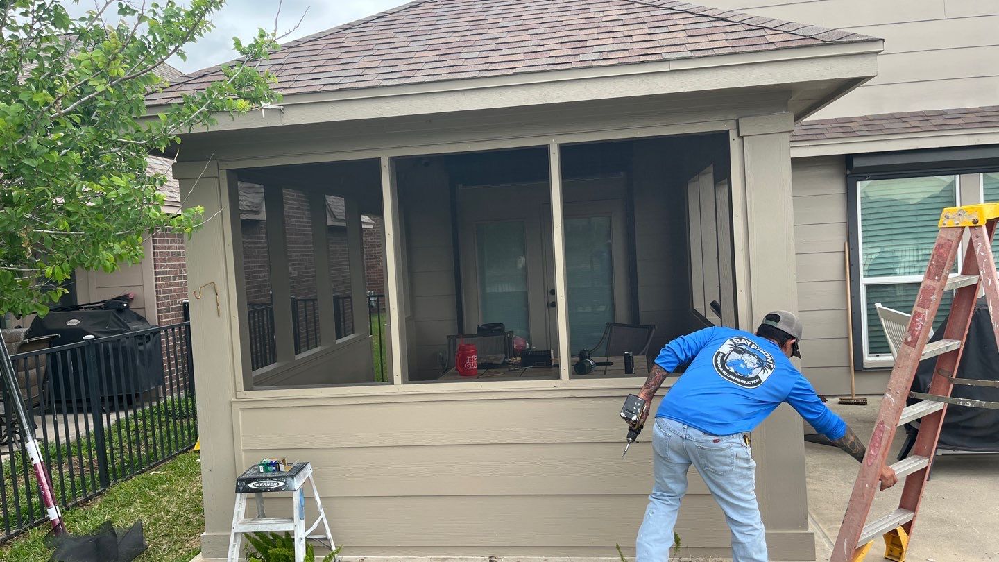 Man Shade by Bayfront Roofing and Construction