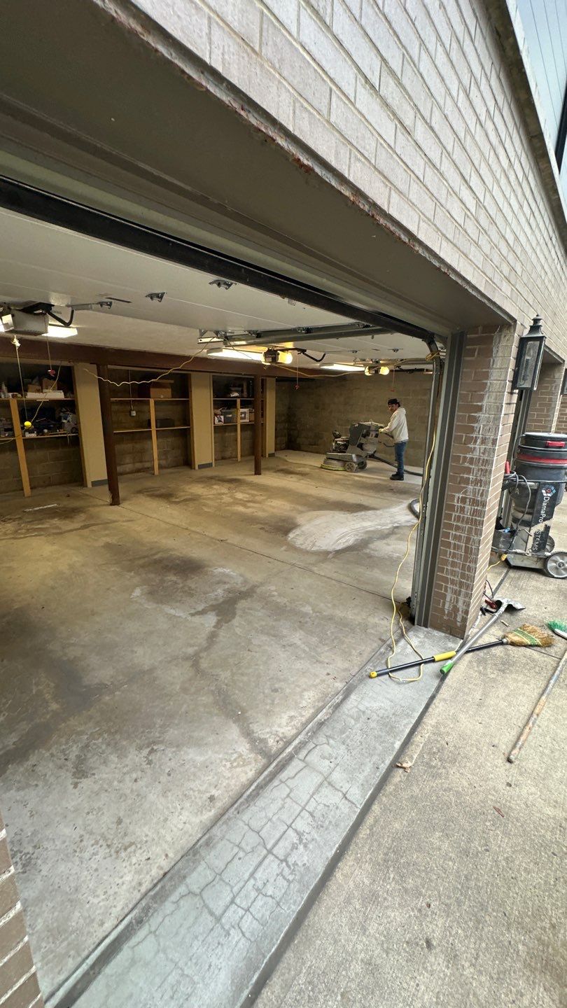 Creekbed Garage Project in Swissvale by Floors in a Day, Inc