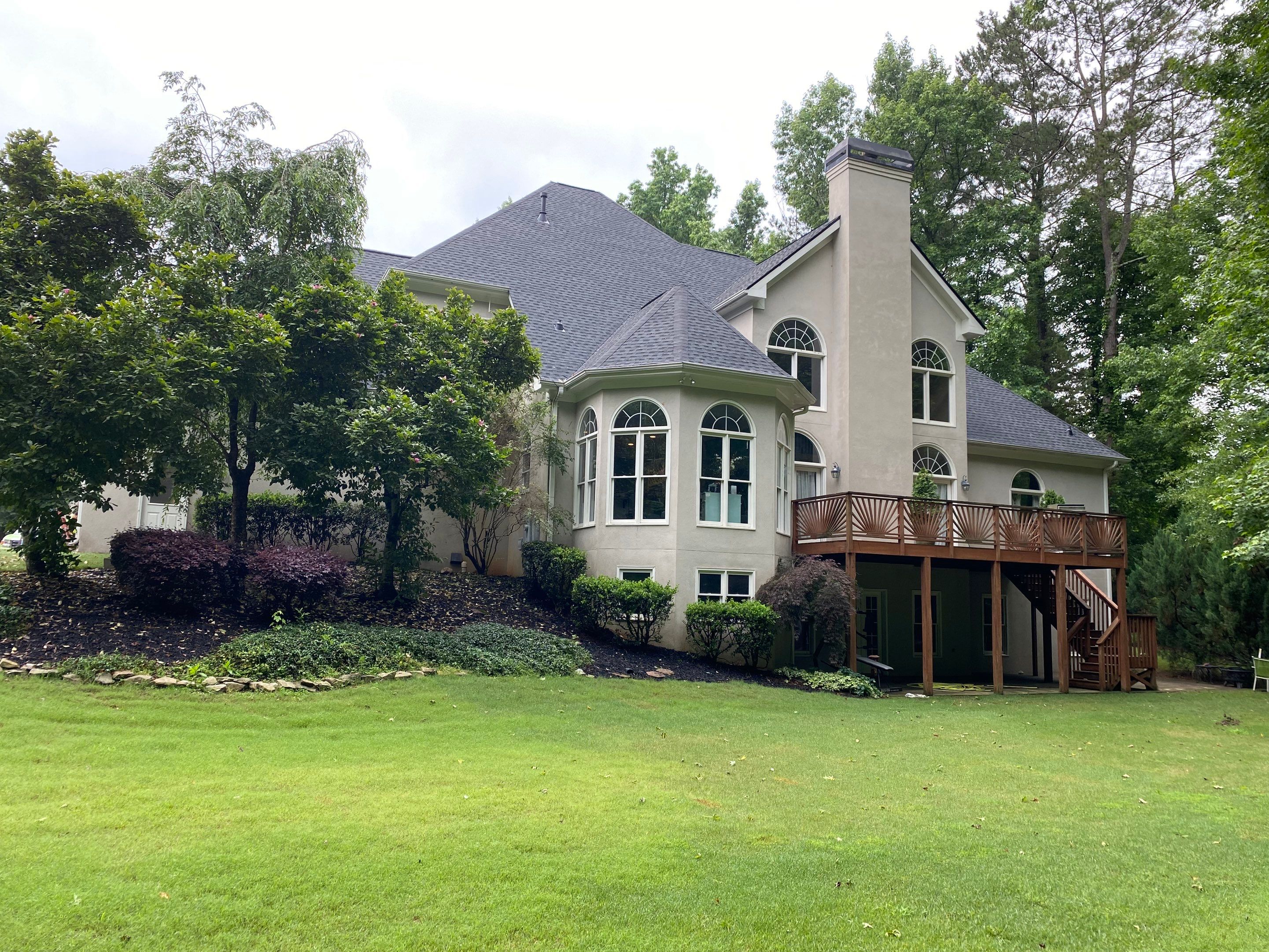 Full Exterior Stucco Painting and Trim Refresh in Alpharetta by Swift Home Renovations