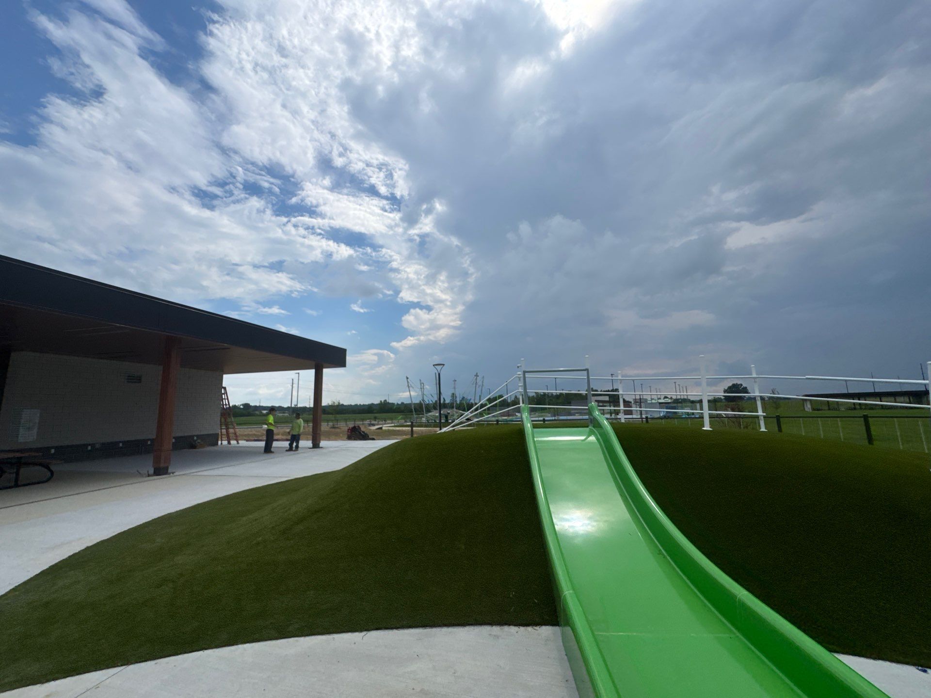 Playground Grass in Newburgh, IN by ForeverLawn NEIN/INDY