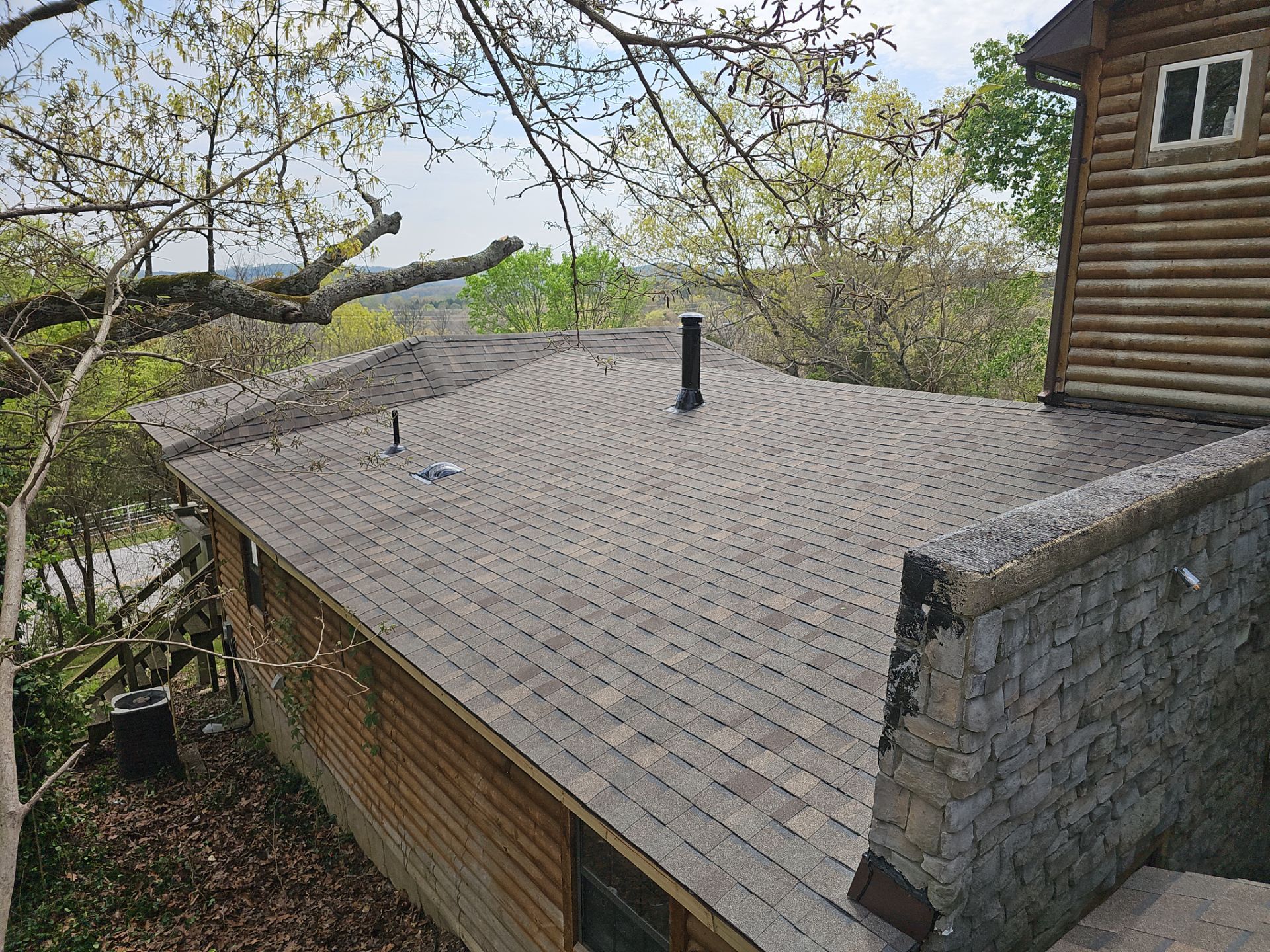 Residential Roof + Gutters & Downspouts Install  by Titan Commercial & Residential Roofing 