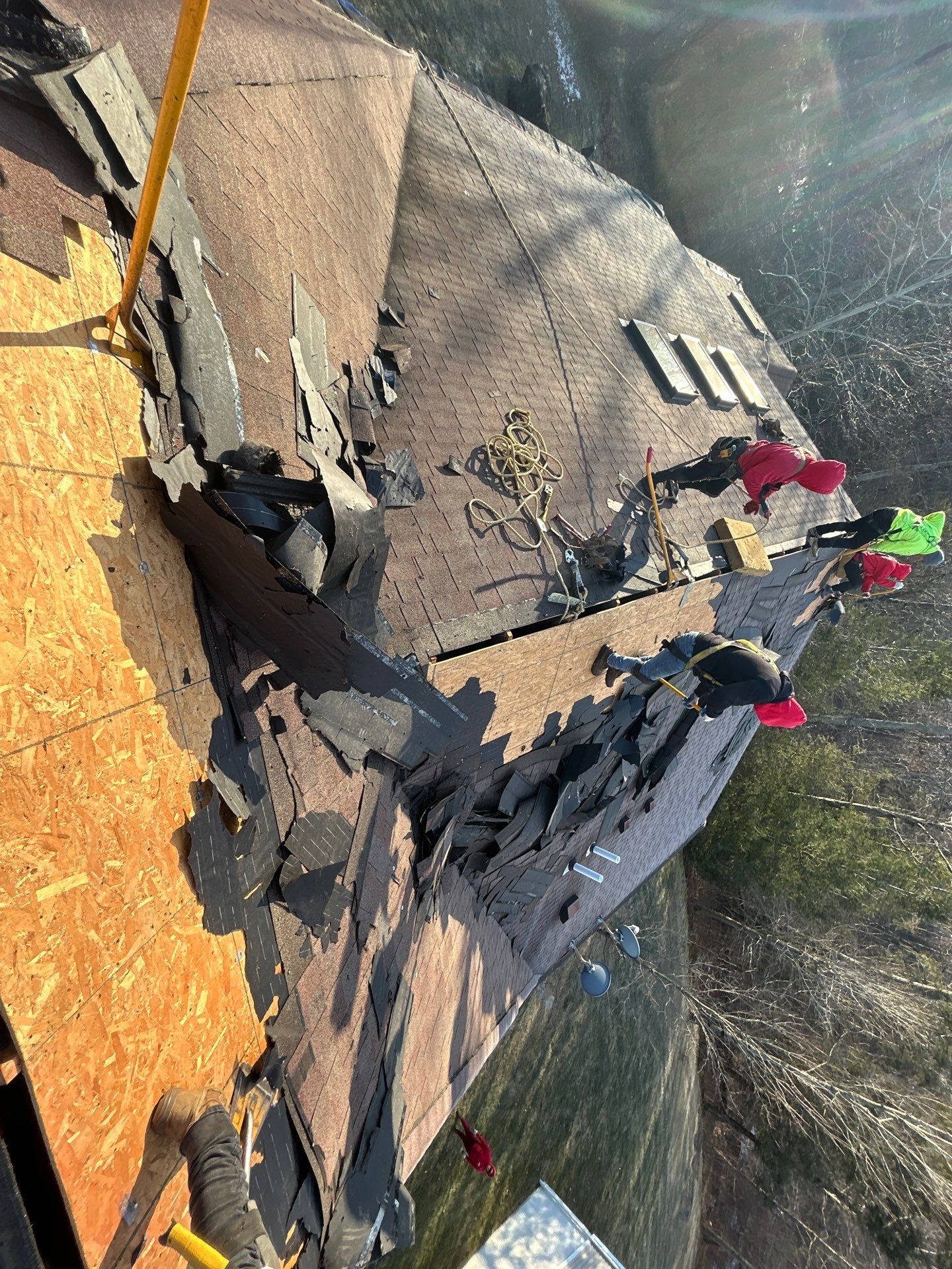 Residential Roofing Repair using GAF by Manny Construction LLC