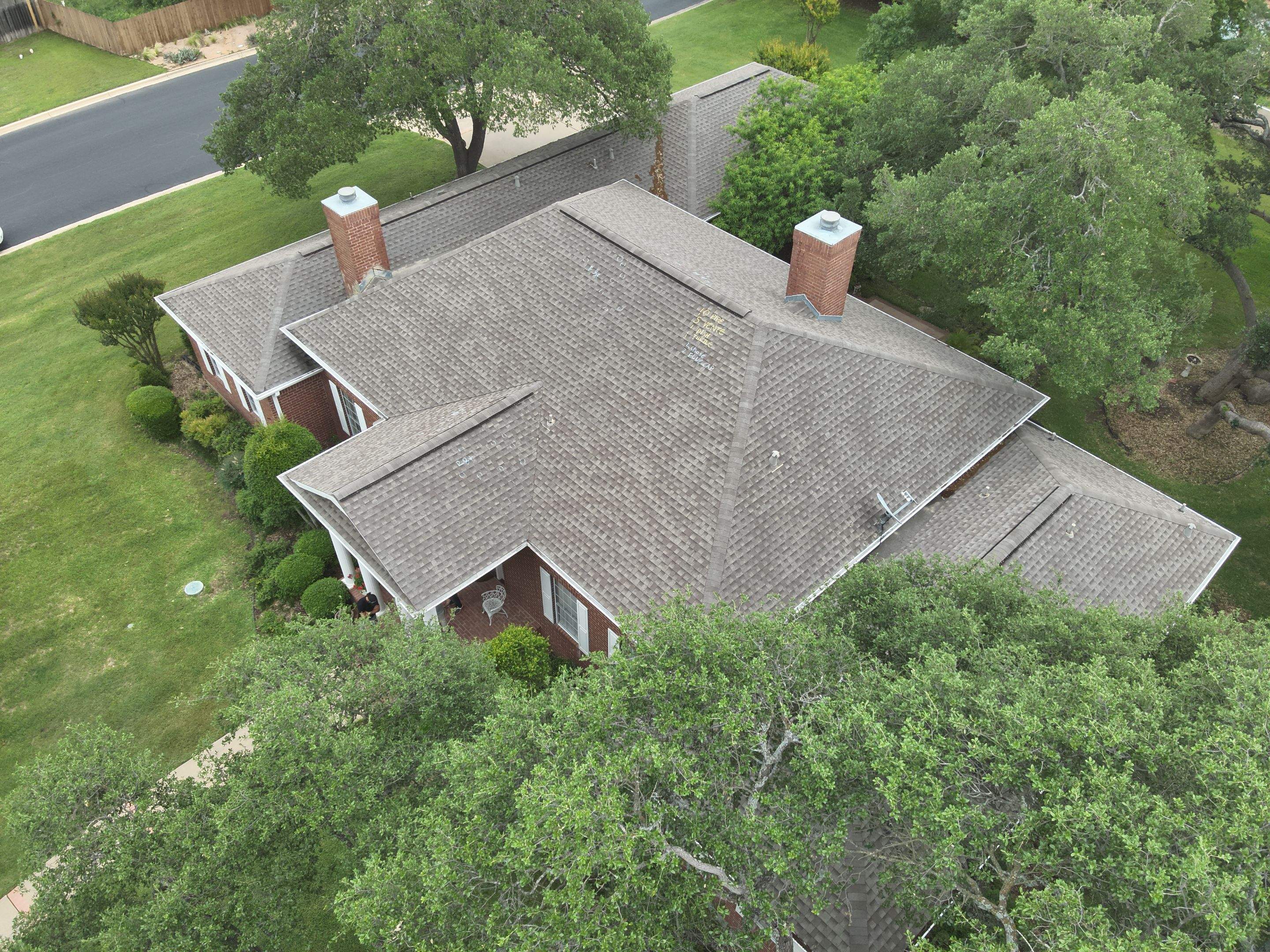 Residential Roof Replacement using GAF - HDZ - Weathered Wood by Action Exteriors
