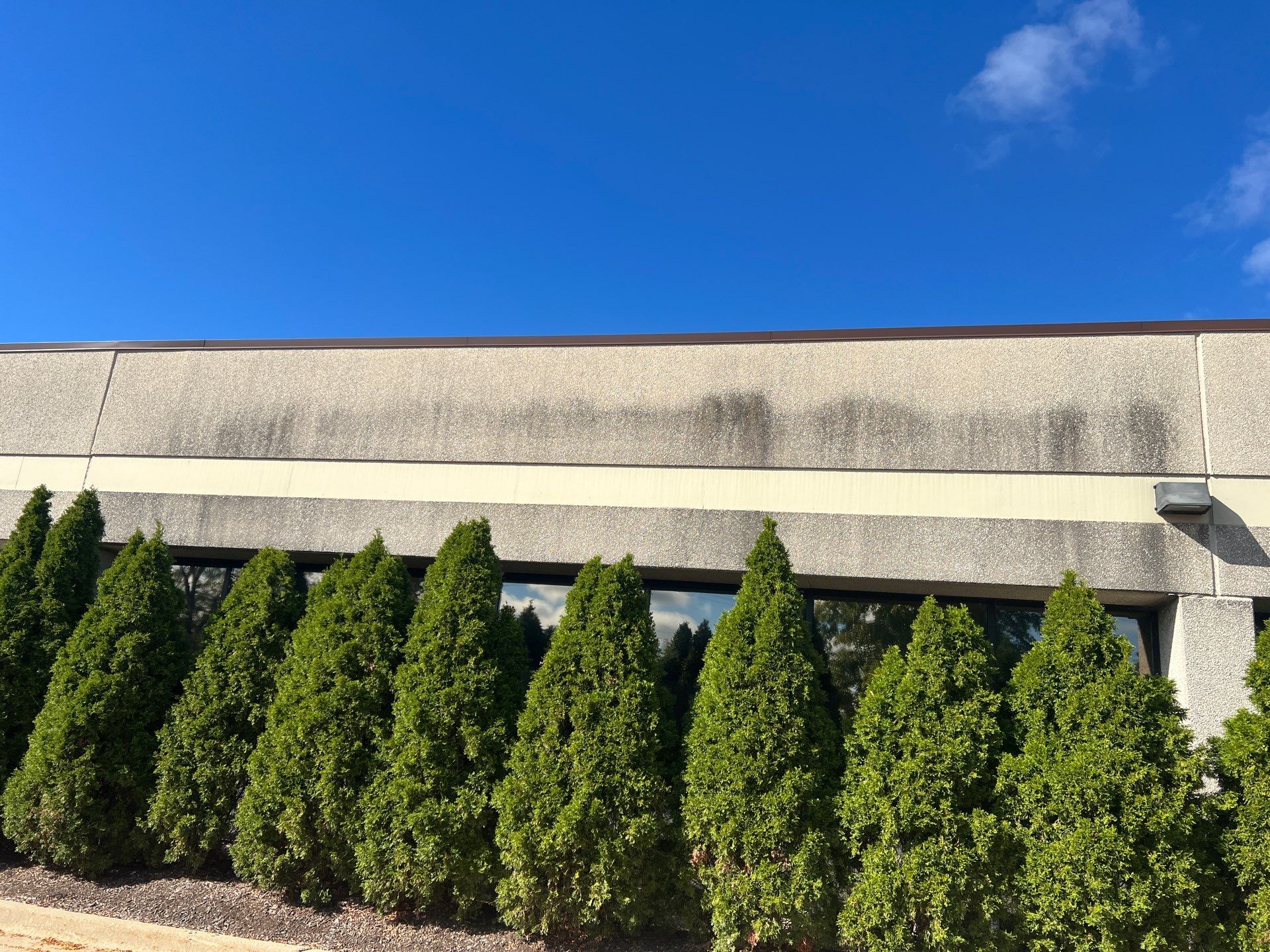 Stone Facade Power Washing & Exterior Restoration by Northern Power Washing LLC.