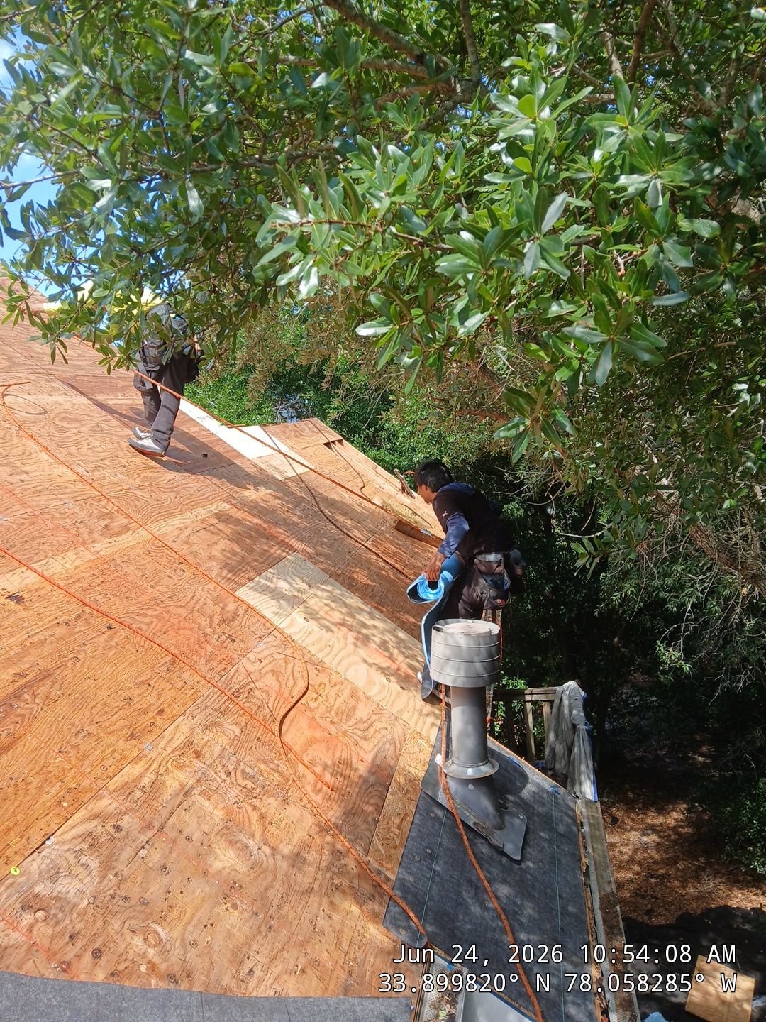 Oak Island Fortified Roof Replacement Using CertainTeed Landmark Pro Shingles by RGR Construction and Roofing, LLC