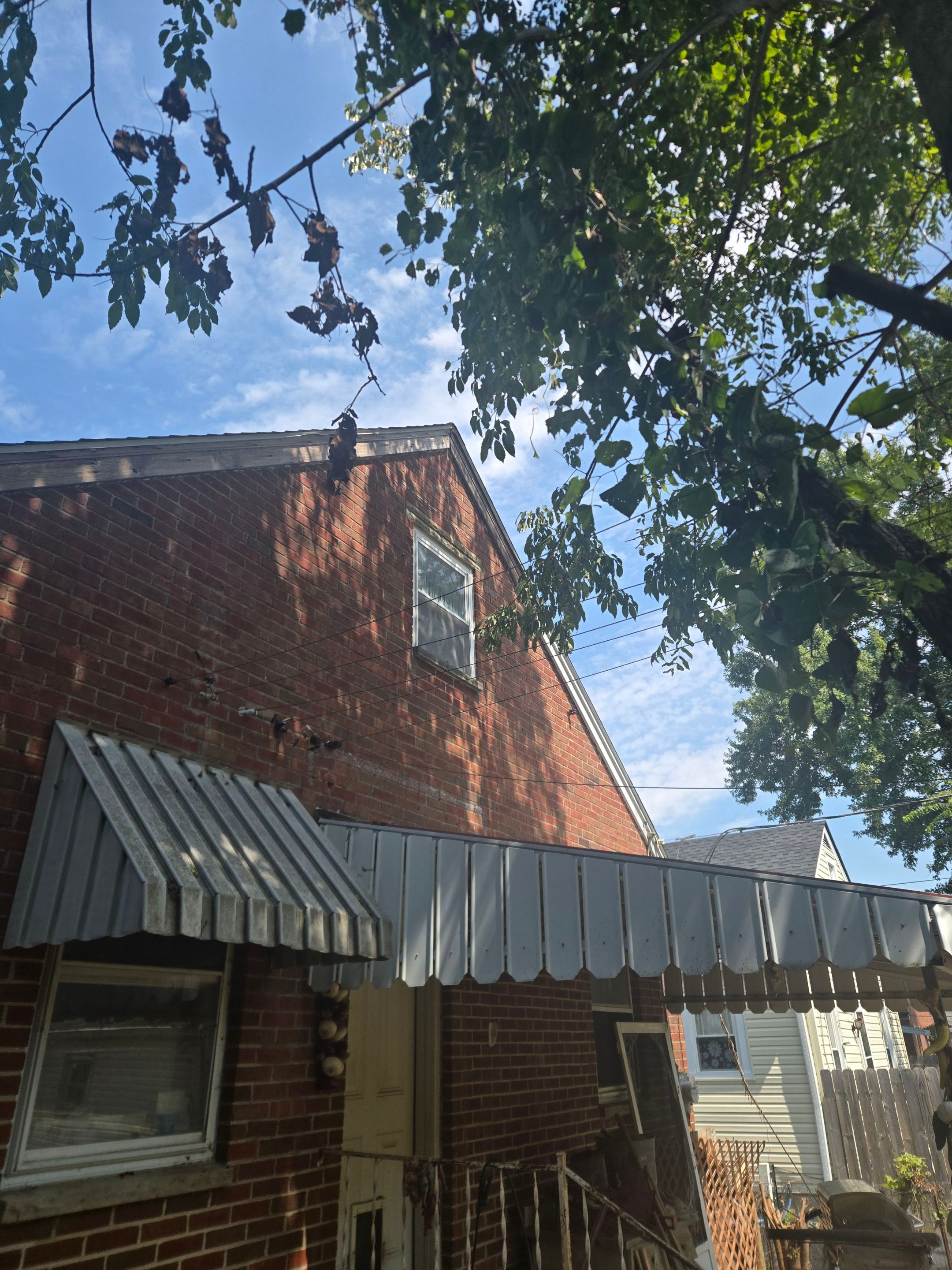 Brick Home Fascia Repair and Roofline Restoration in Dayton by Level Up Roofing and Restoration Services LLC