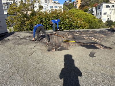 Completed roofing project by Alpha Eagle Roofing in San Francisco, CA