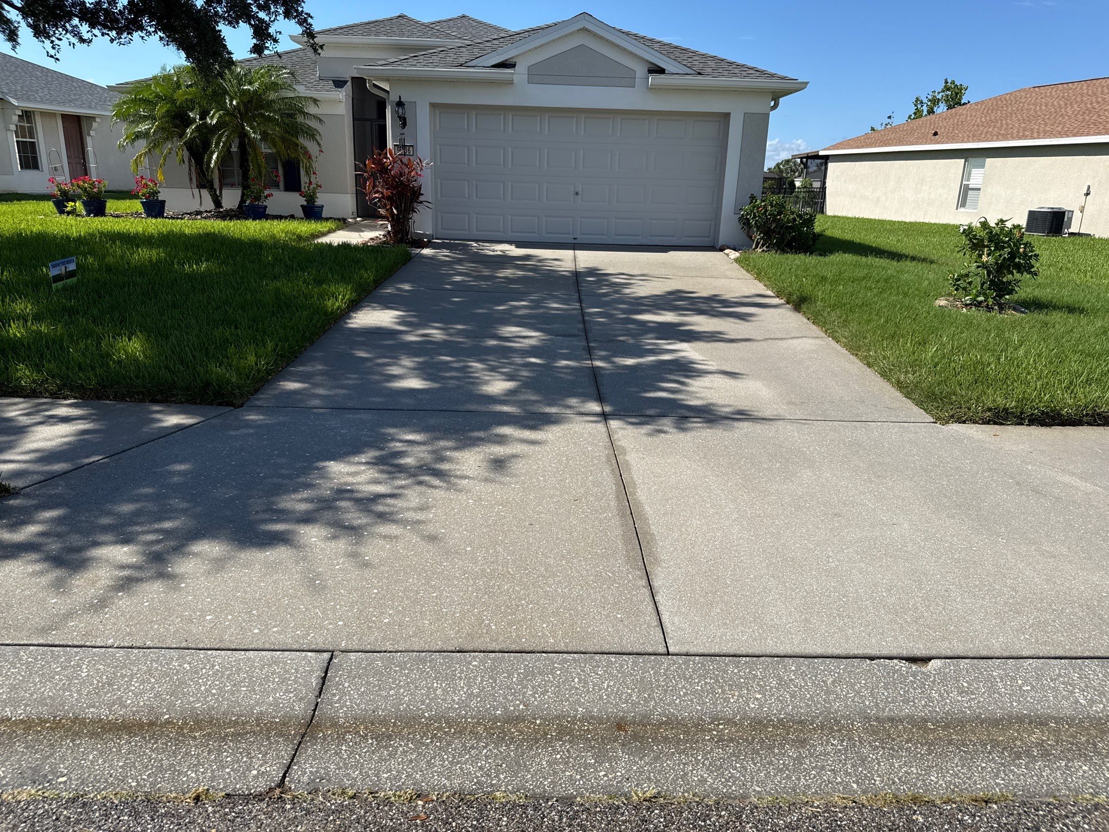 Complete House & Concrete Cleaning in Harrison Ranch Community – Parrish, FL by Sunshine AquaWash