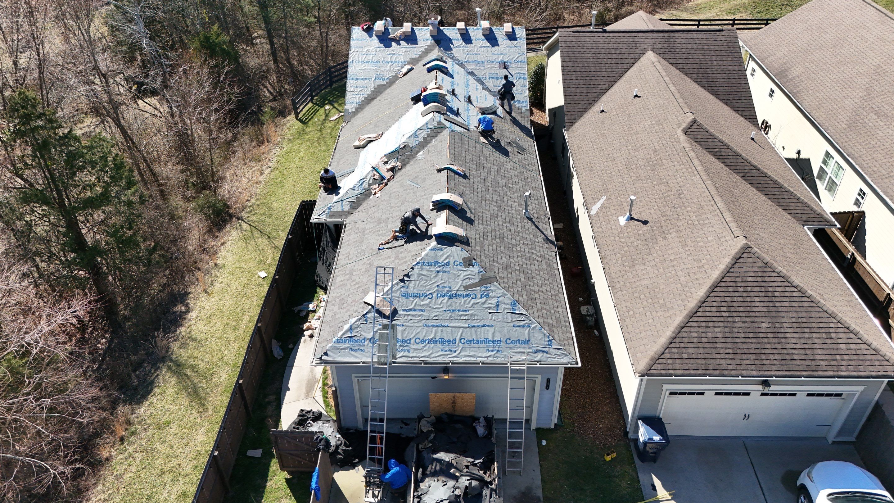 Weathered Wood Re-Roof by Royal House LLC